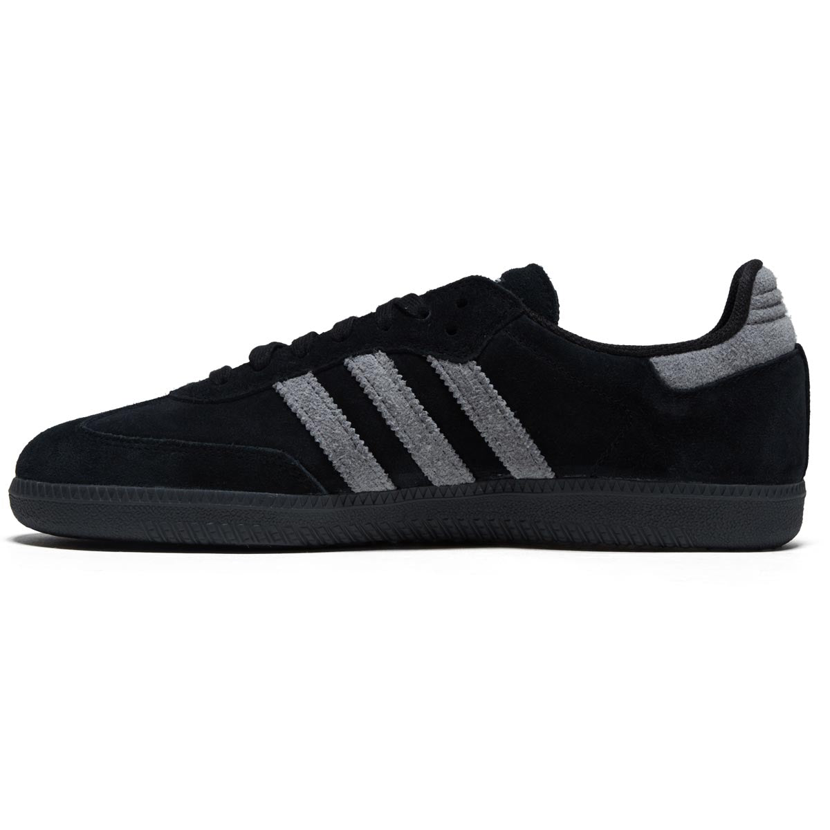 Adidas Samba Adv Shoes - Core Black/Grey Four/Gold Metallic image 2