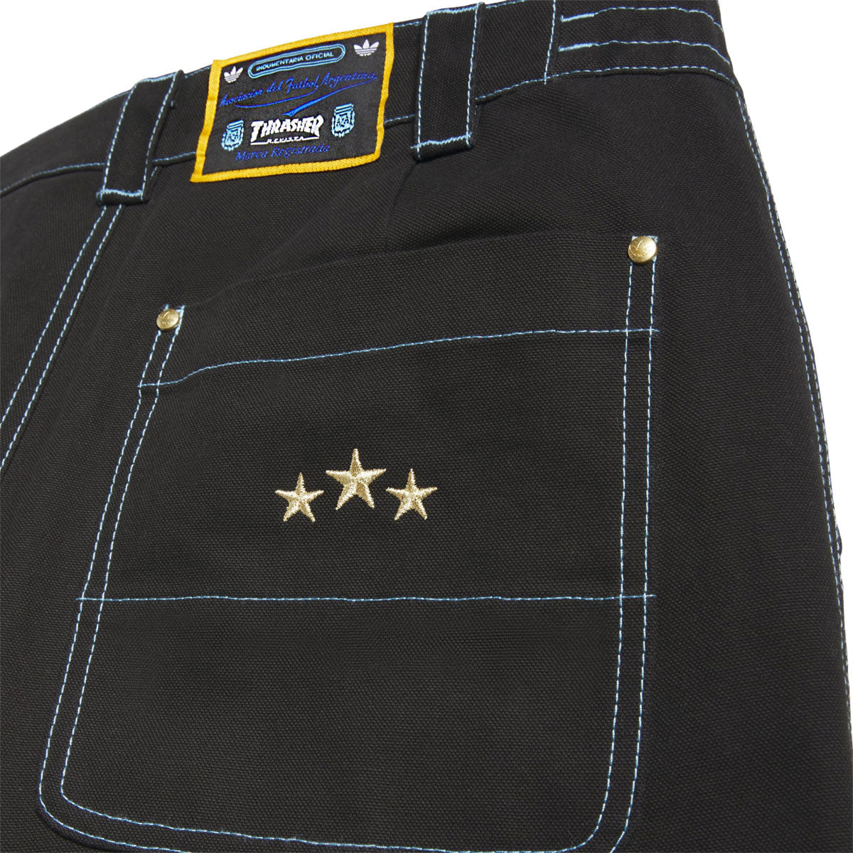 Adidas x Thrasher x AFA Pants - Black image 4