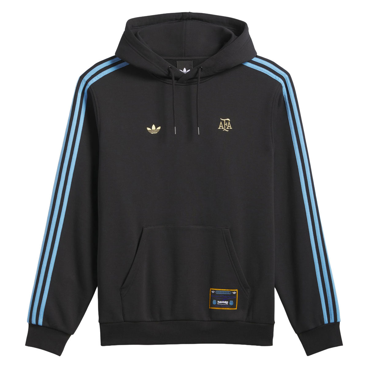 Adidas x Thrasher x AFA Hoodie - Black image 1