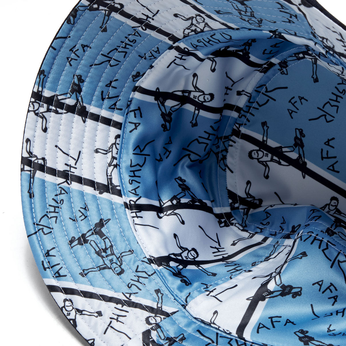 Adidas x Thrasher x AFA Bucket Hat - Black/Night Navy image 3