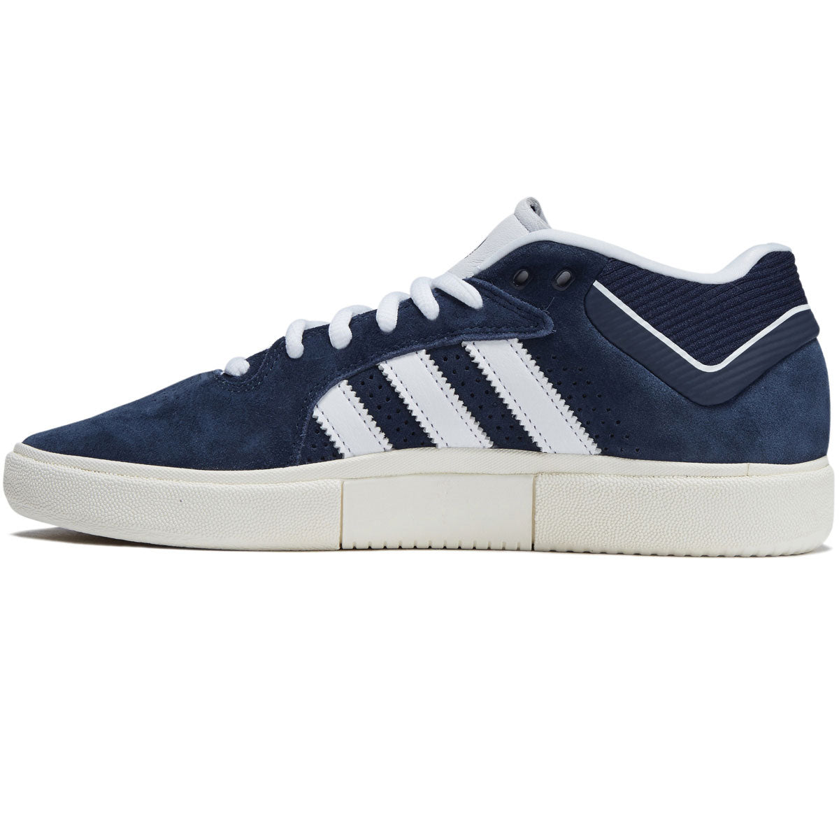 Adidas Tyshawn Shoes - Collegiate Navy/Ftwr White/Chalk White image 2