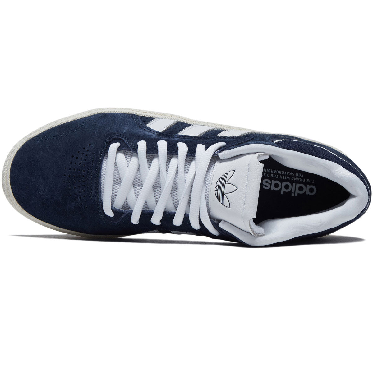 Adidas Tyshawn Shoes - Collegiate Navy/Ftwr White/Chalk White image 3