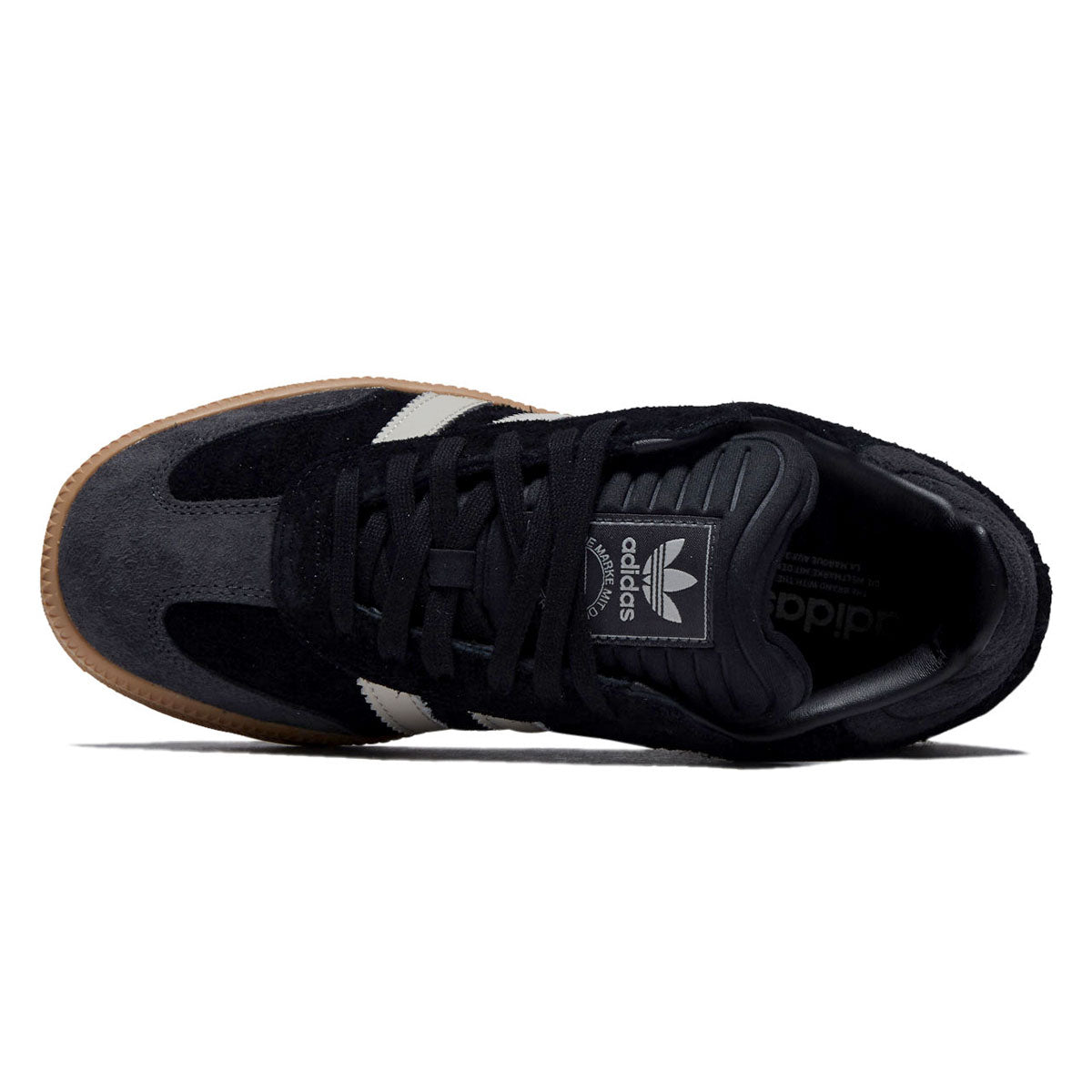 Adidas Samba XLG Shoes - Core Black/Wonder Aluminum/Gum image 3
