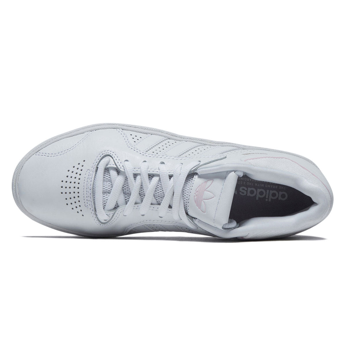 Adidas Tyshawn Shoes - Ftwr White/Ftwr White/Clear Pink image 3