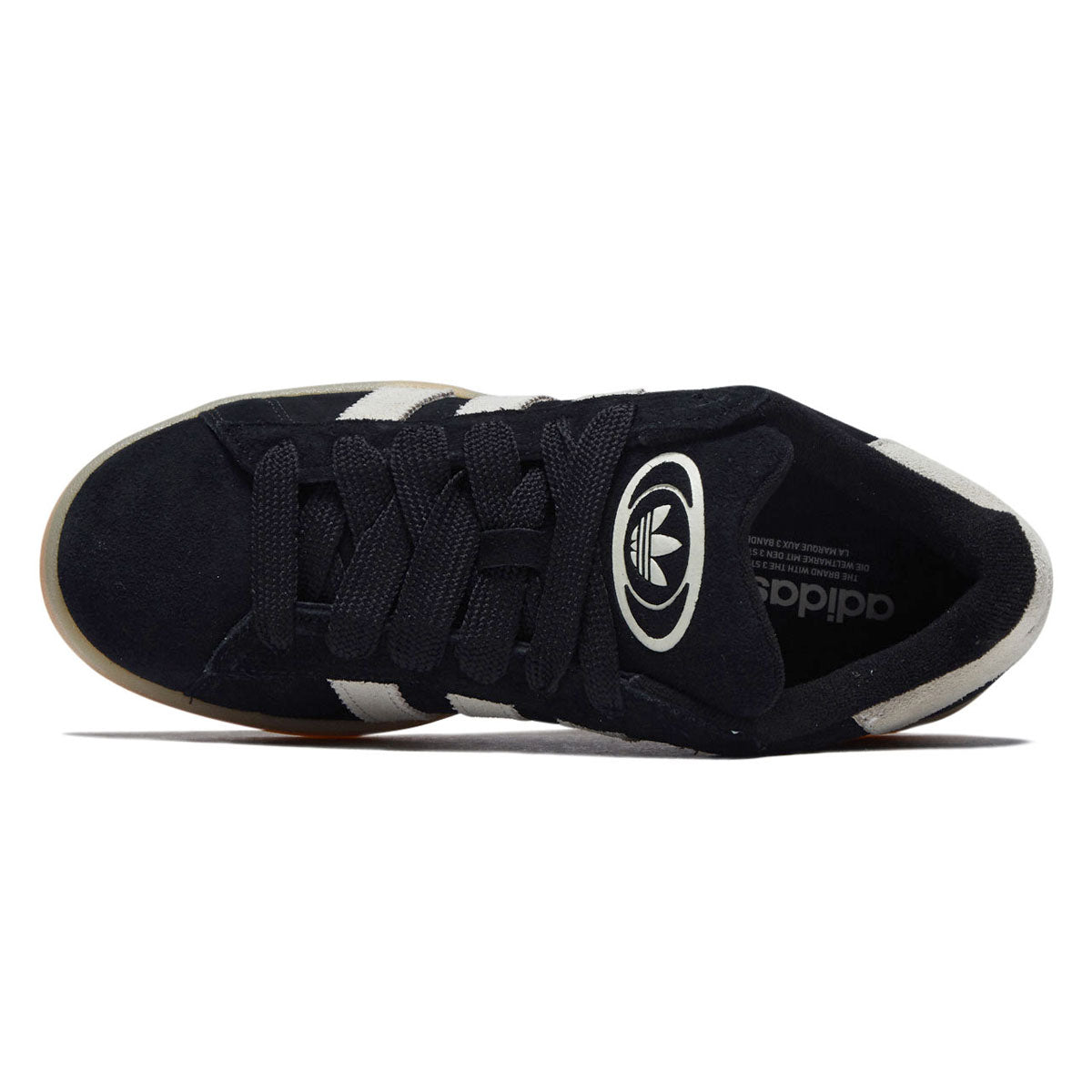 Adidas Campus 00s Shoes - Core Black/Cream White/Gum image 3