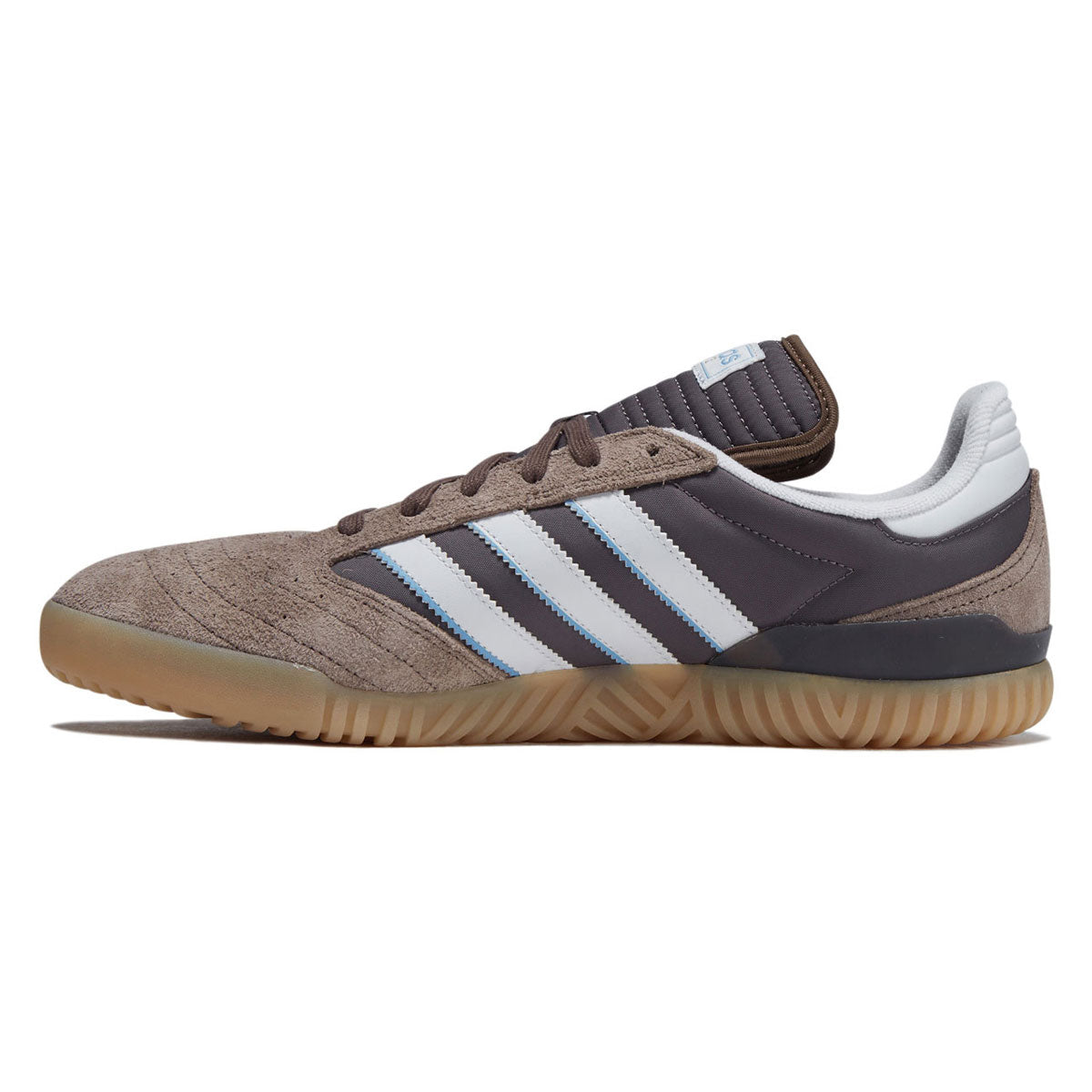 Adidas Busenitz Indoor Super Shoes - Earth Strata/Crystal White/Charcoal image 2