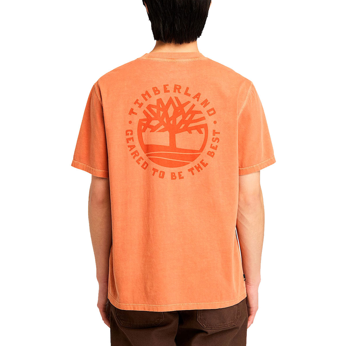 Timberland Garment Dye Back Graphic T-Shirt - Umber image 3