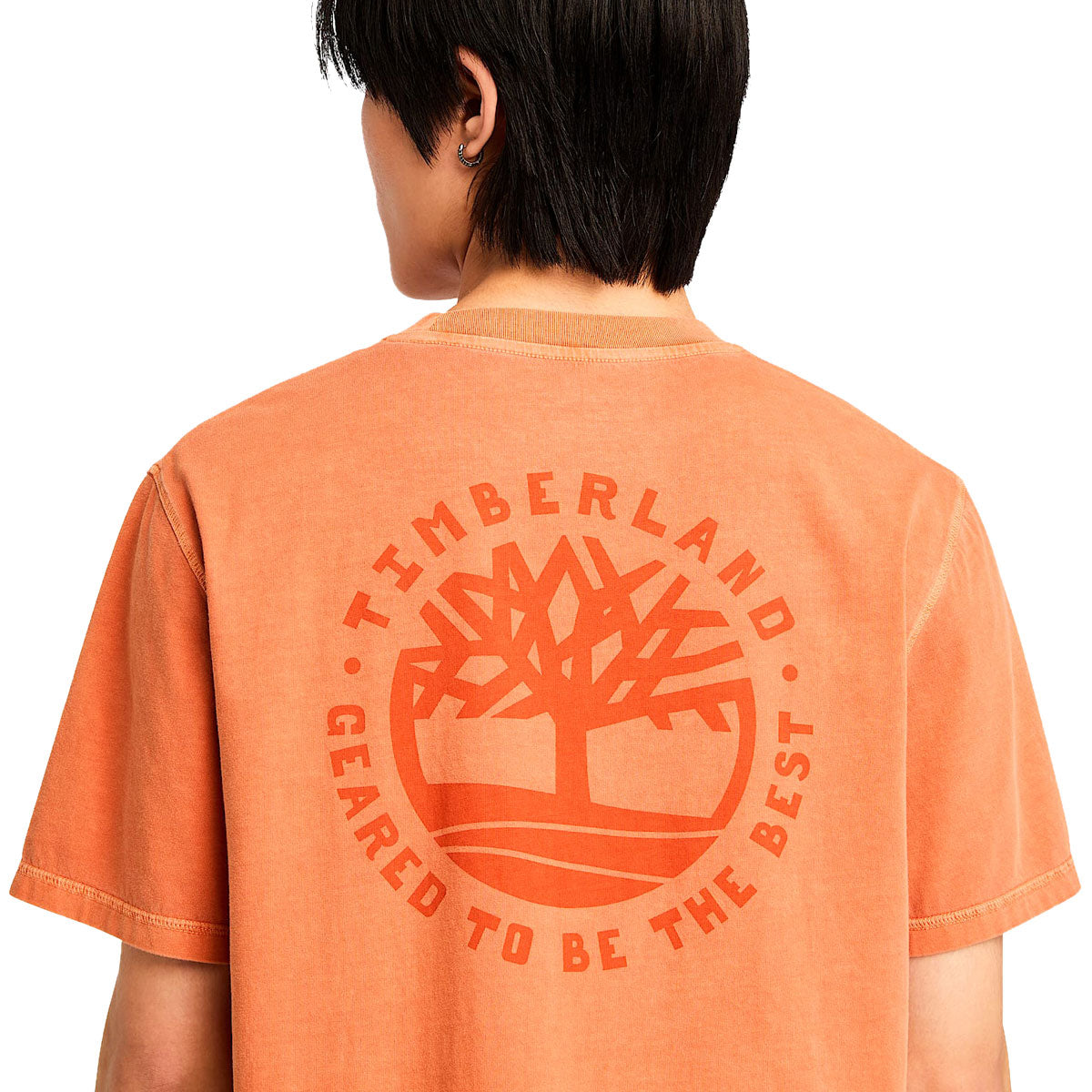 Timberland Garment Dye Back Graphic T-Shirt - Umber image 4