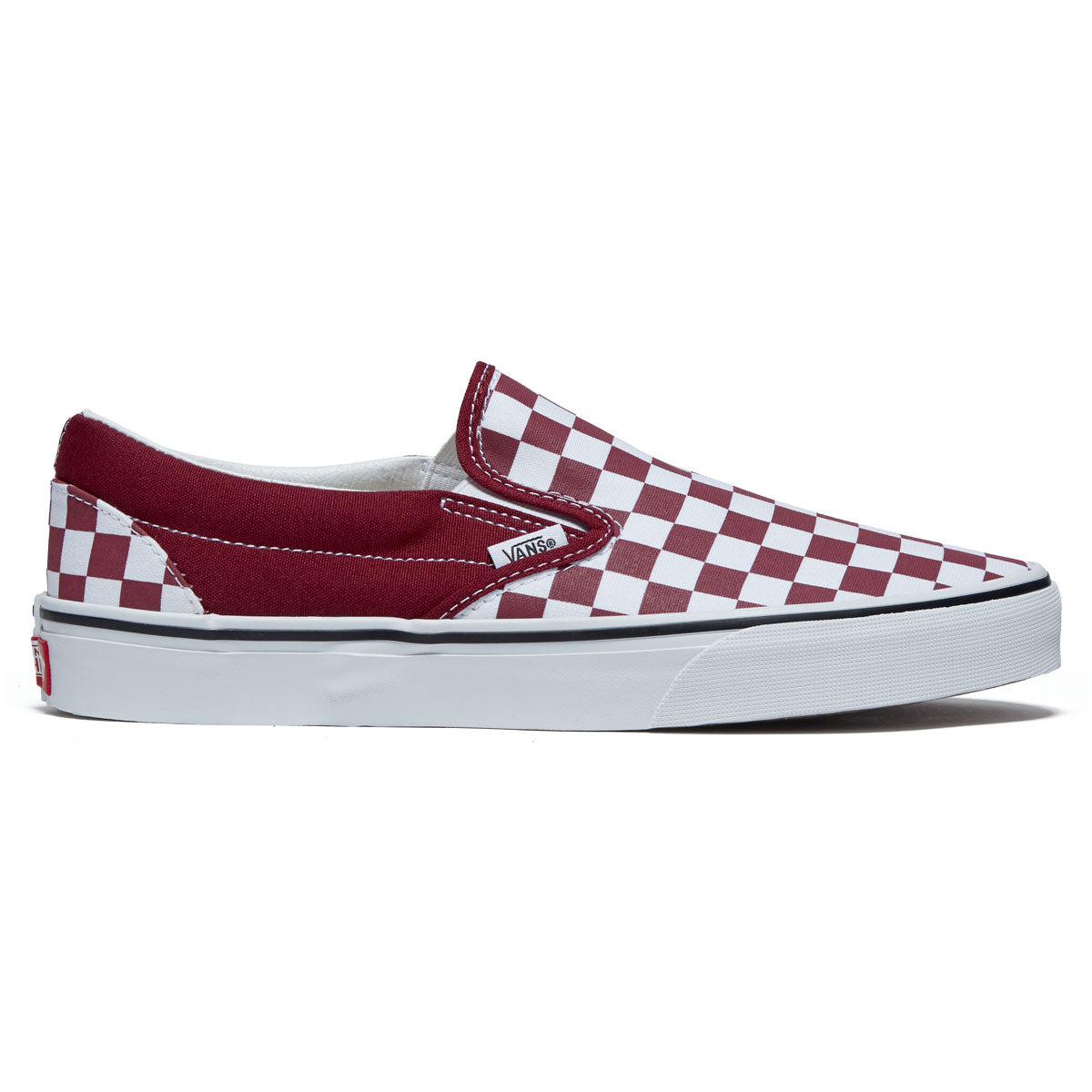 Vans Classic Slip-On Shoes - Checkerboard Rhododendron image 1