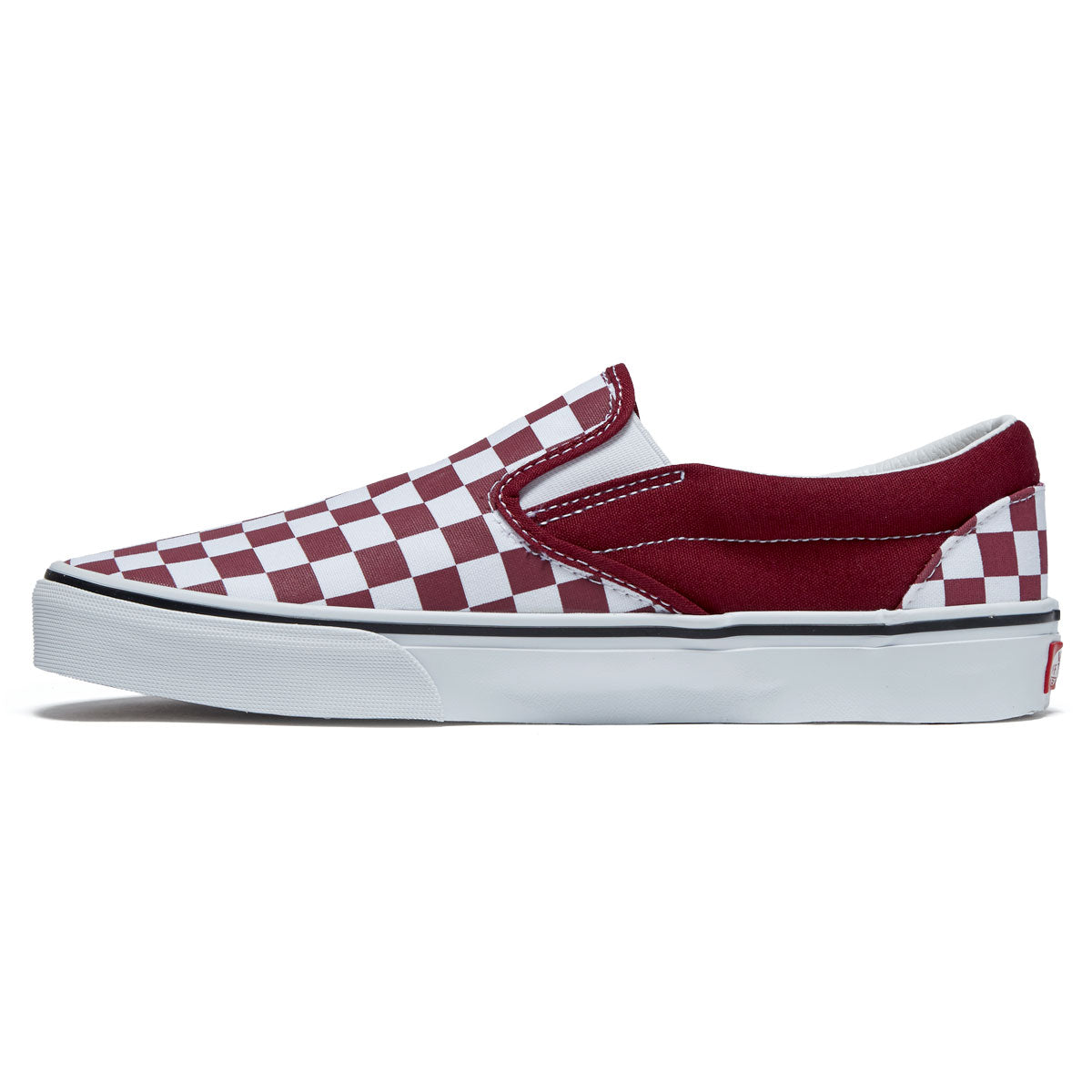 Vans Classic Slip-On Shoes - Checkerboard Rhododendron image 2