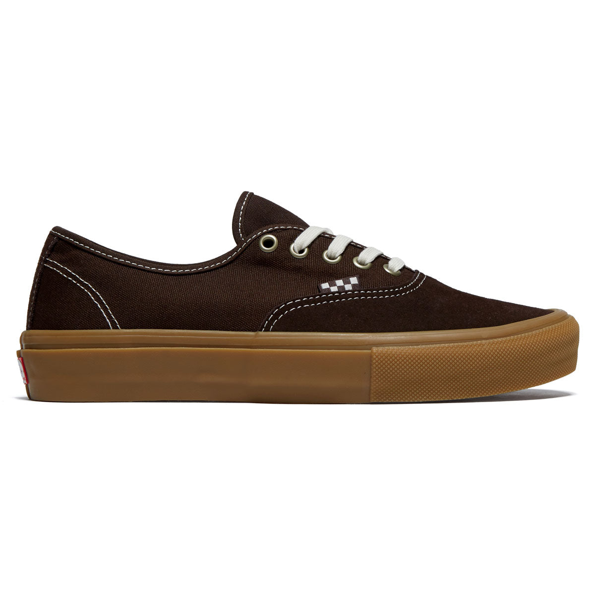 Vans Skate Authentic Shoes - Brown/Gum image 1