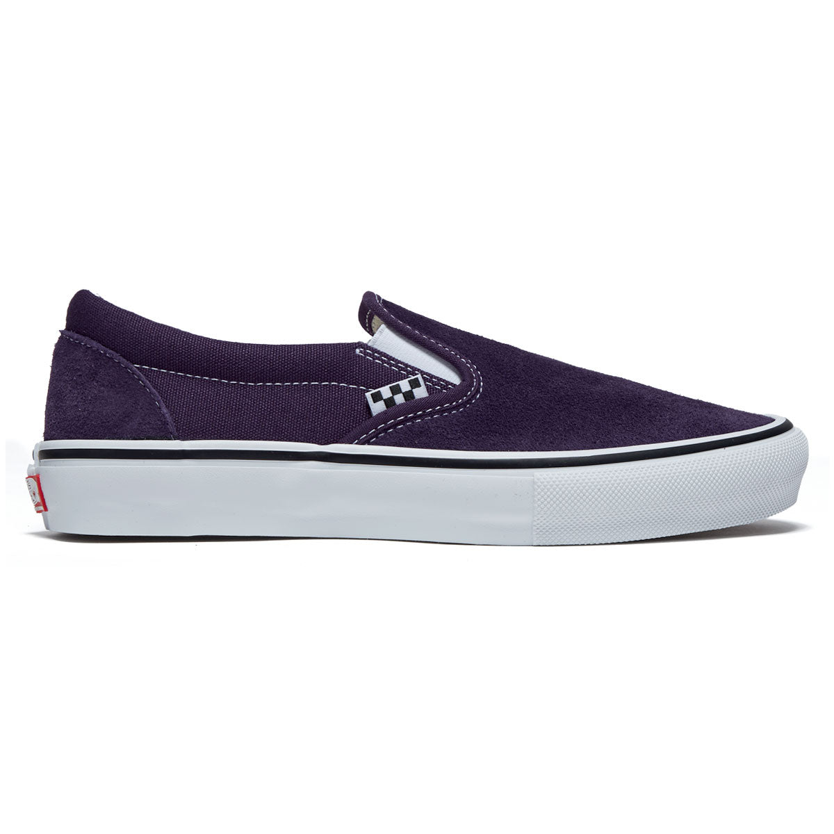 Vans Skate Slip-On Shoes - Purple/Black image 1