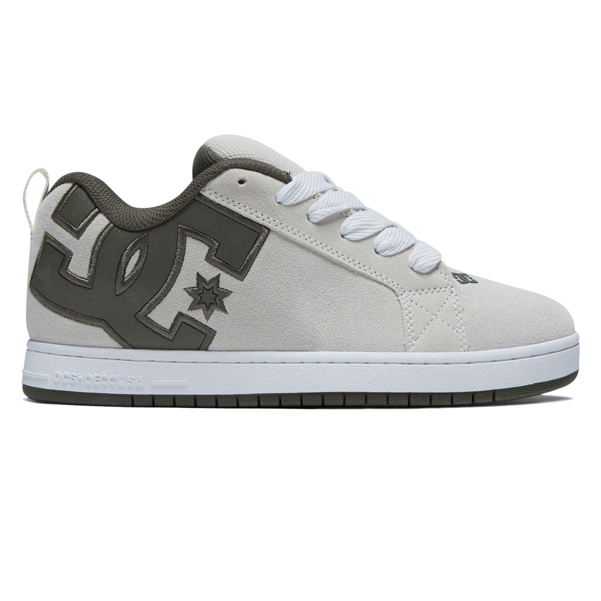 DC Court Graffik SE Shoes - Off White/Olive image 1