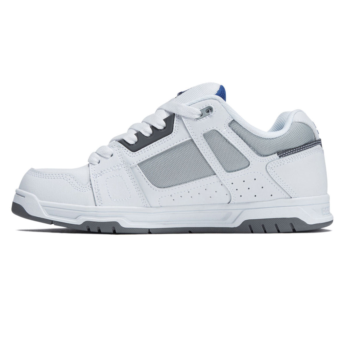 DC Stag Shoes - White/Grey/Blue 2025 image 2
