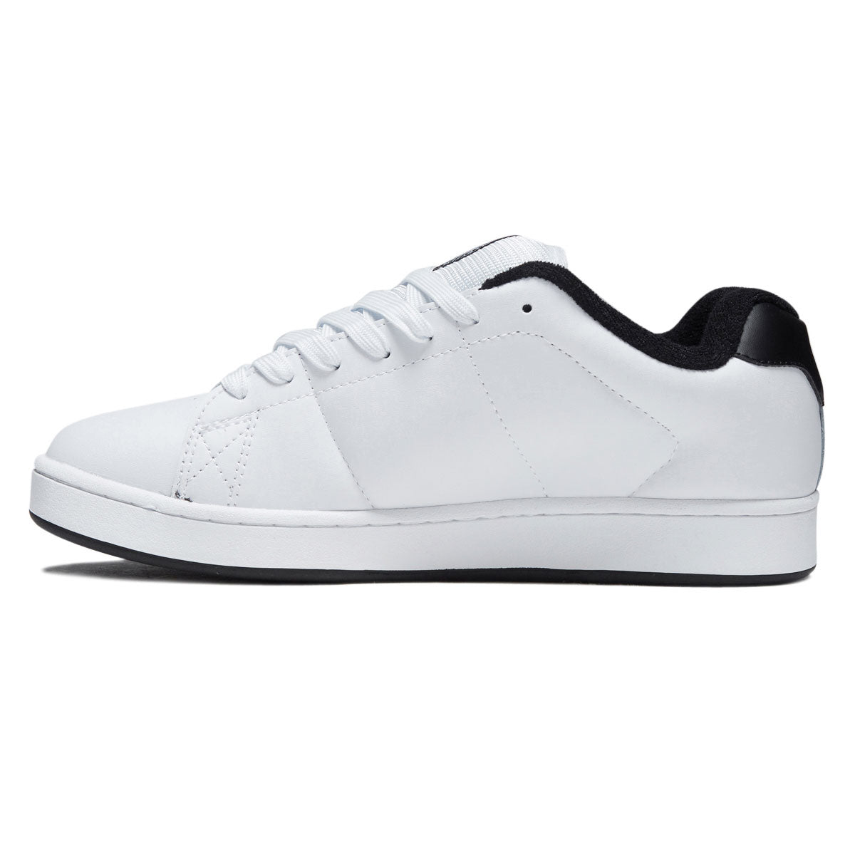 DVS Revival Shoes - White/White/Black Suede image 2