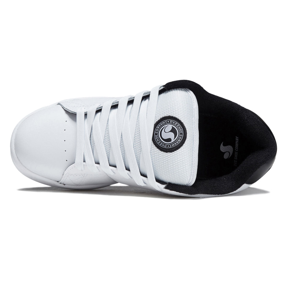 DVS Revival Shoes - White/White/Black Suede image 3