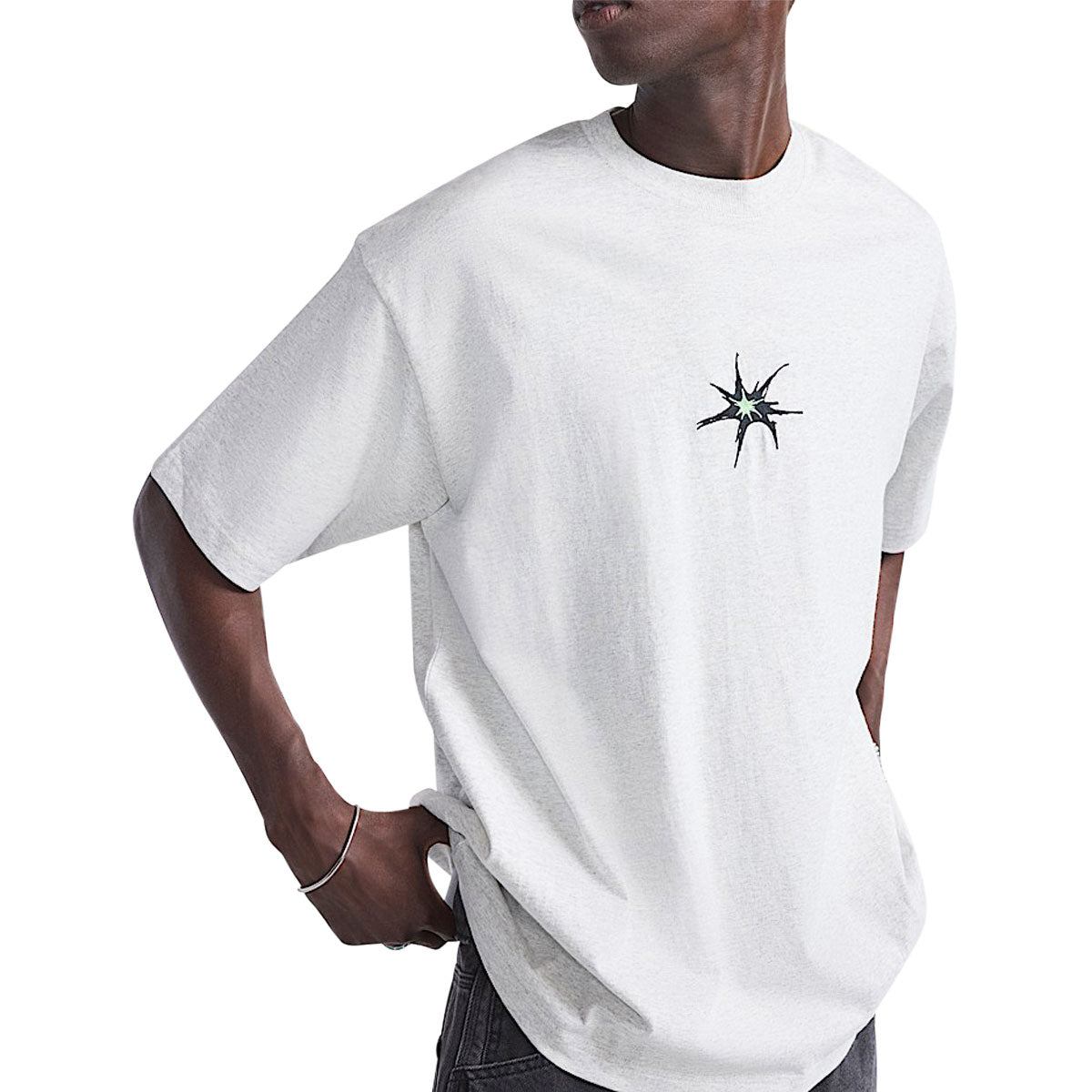 Vans Skate Splatter T-Shirt - Ash Heather image 2