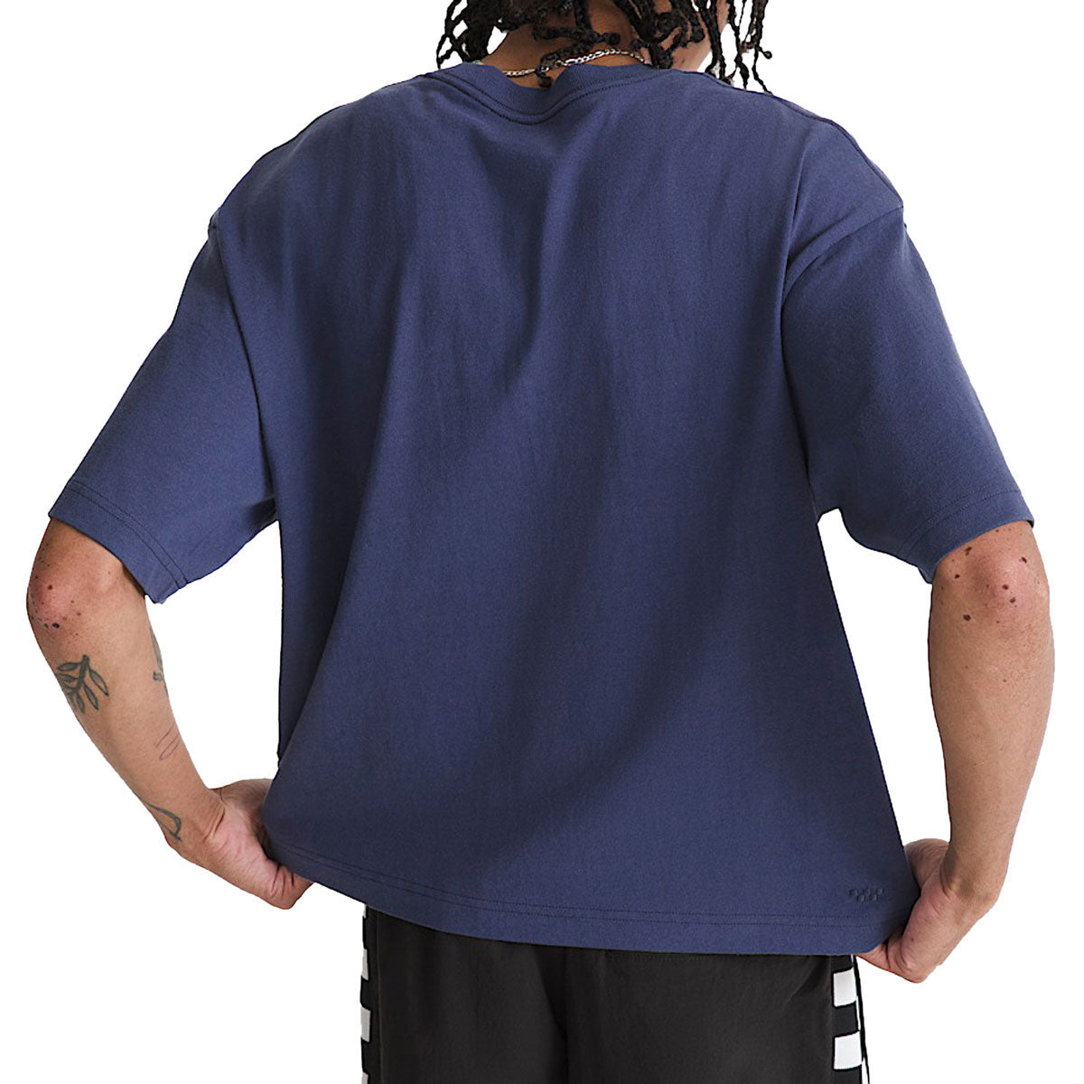 Vans Skate Blurred Camo Short T-Shirt - Deep Twilight image 4