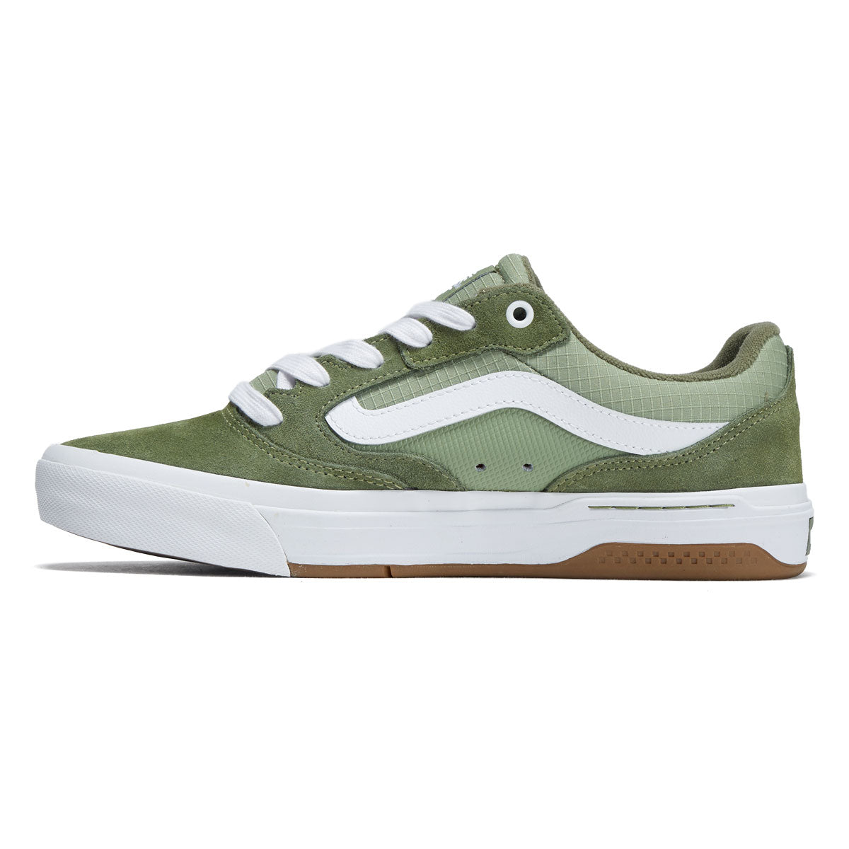 Vans BMX Proof Wafflecup Shoes - Olive/White image 2