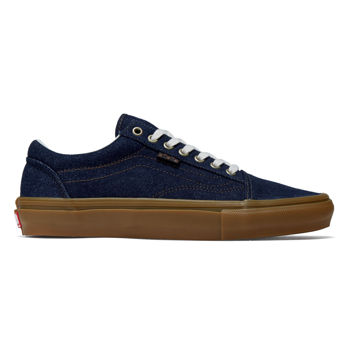 Vans Skate Old Skool Shoes - Blue Denim image 1