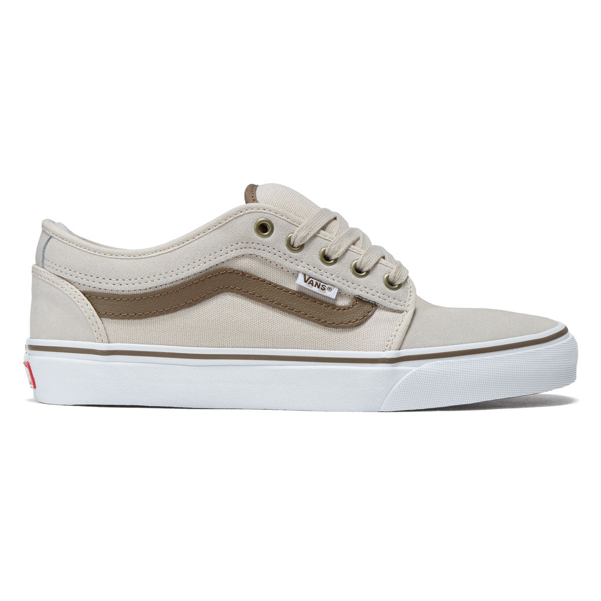 Vans Skate Chukka Low Sidestripe Shoes - Espresso/Khaki image 1