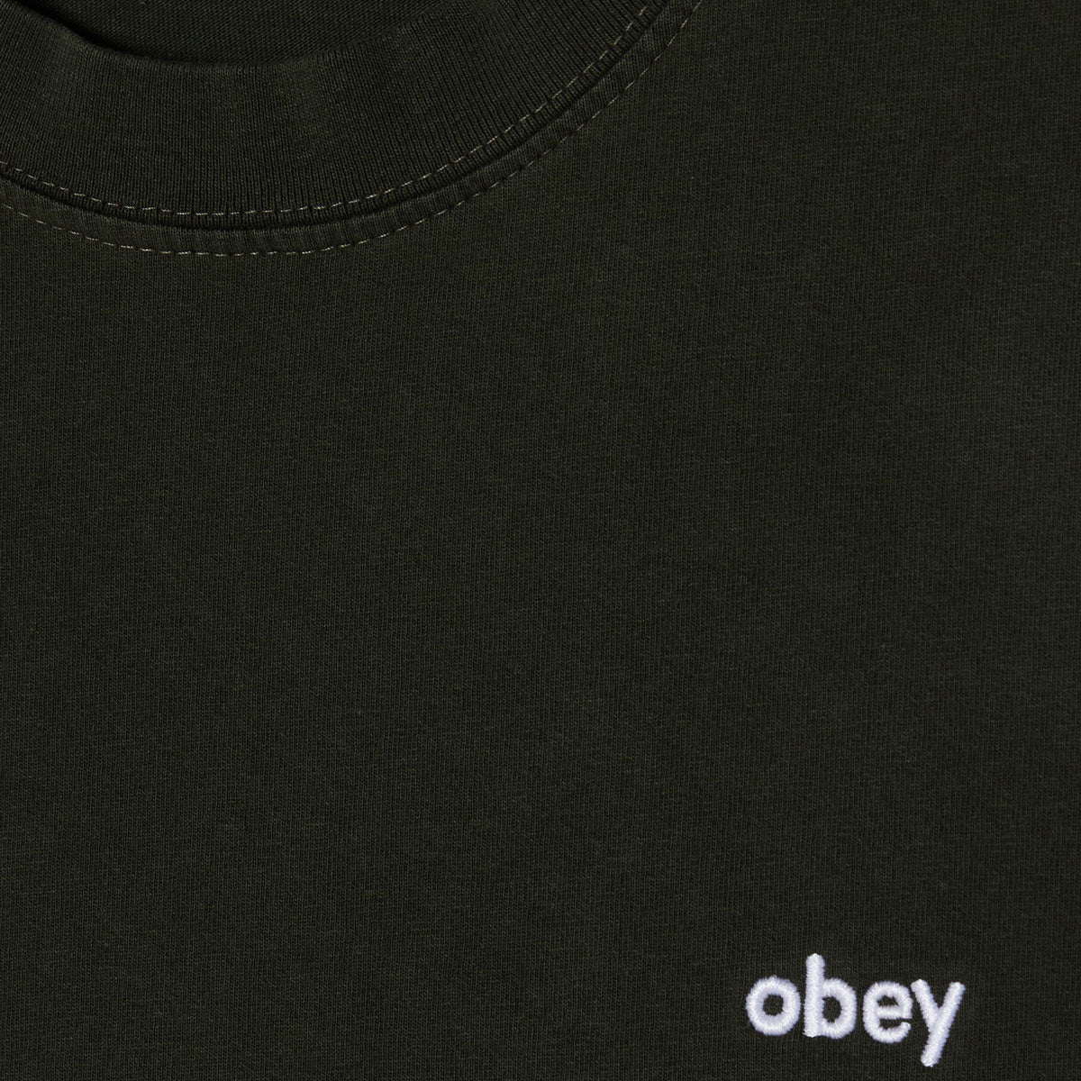 Obey Lowercase Pigment T-Shirt - Pigment Rosin image 2