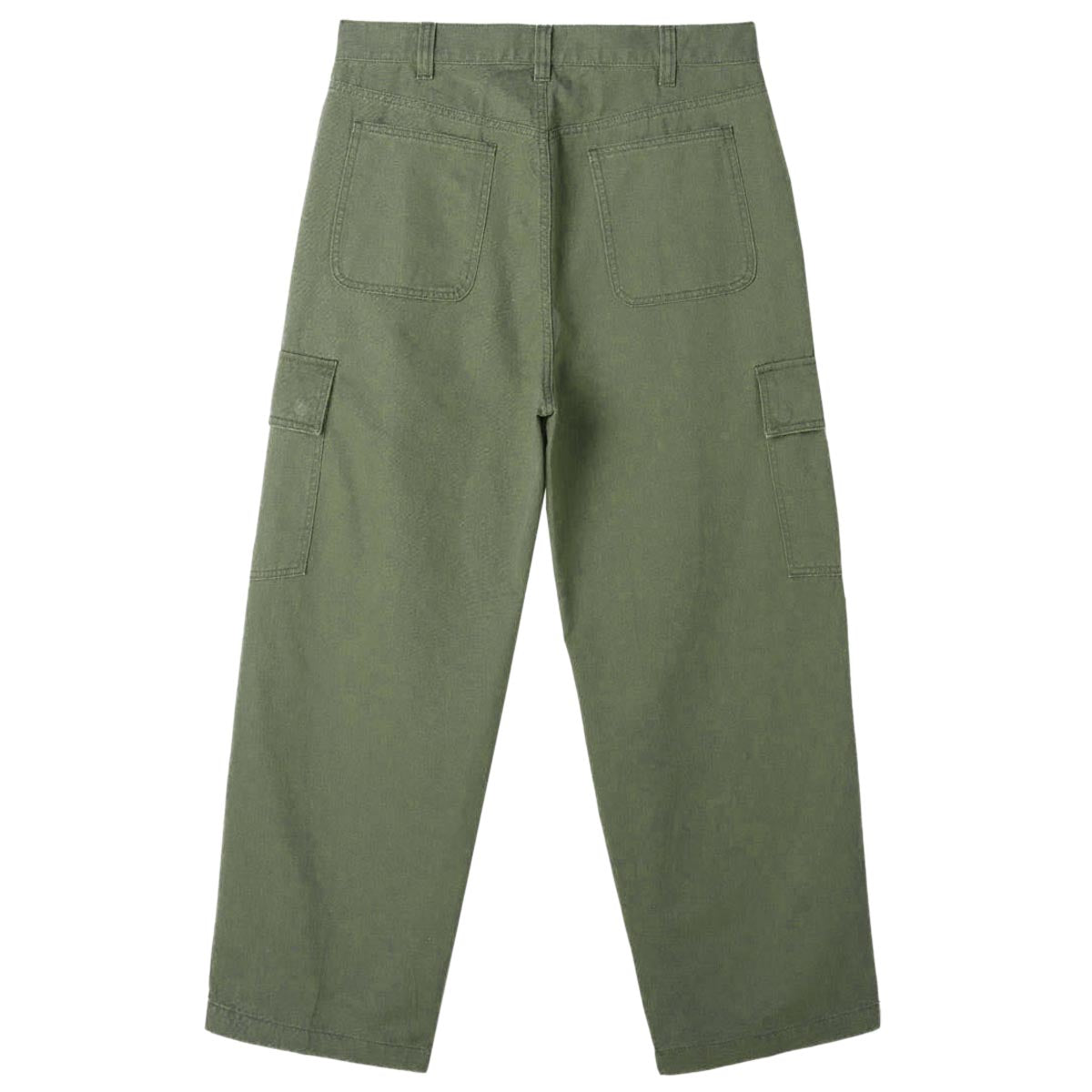 Obey Bigwig Baggy Twill Cargo Pants - Smokey Olive image 2