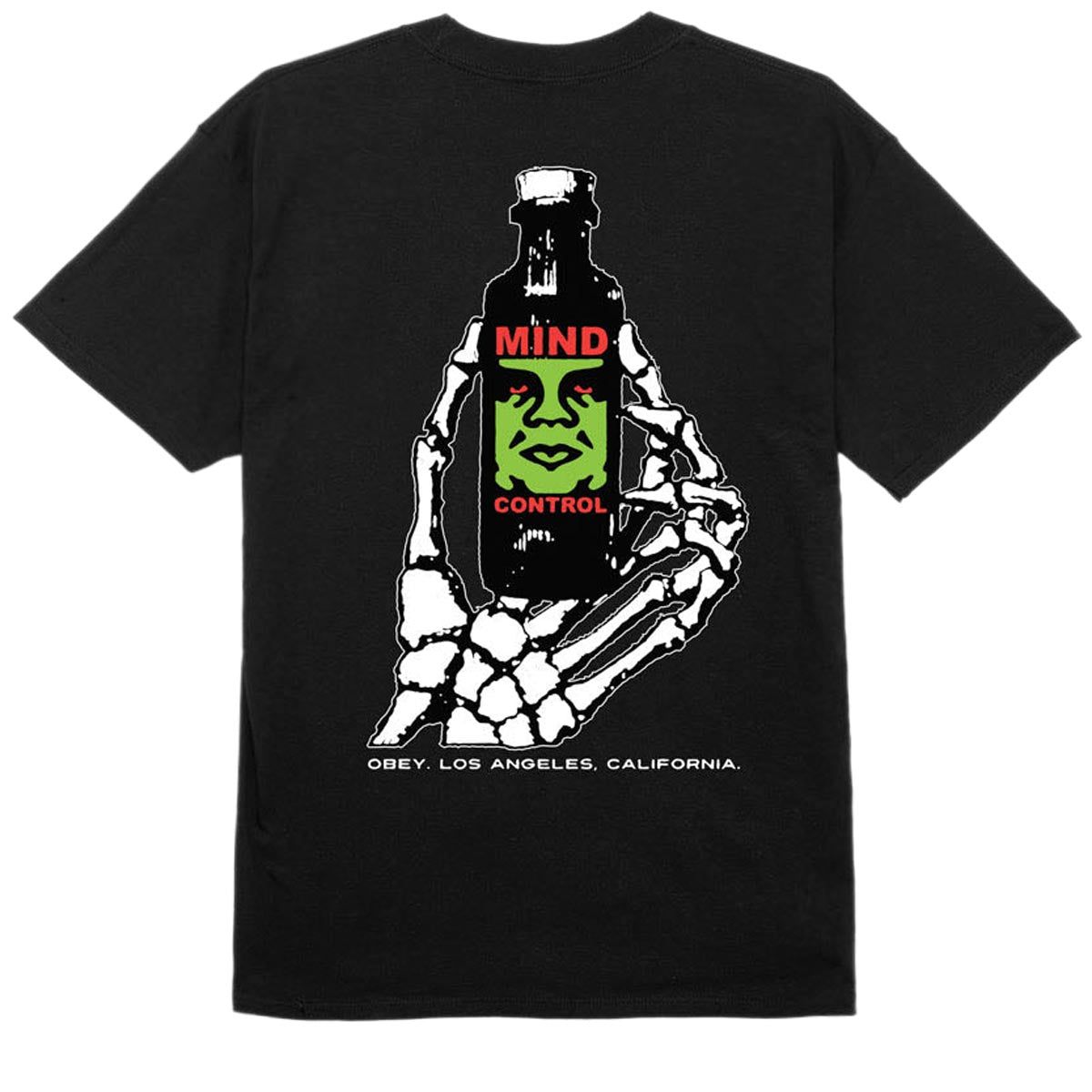 Obey Mind Control T-Shirt - Black image 1