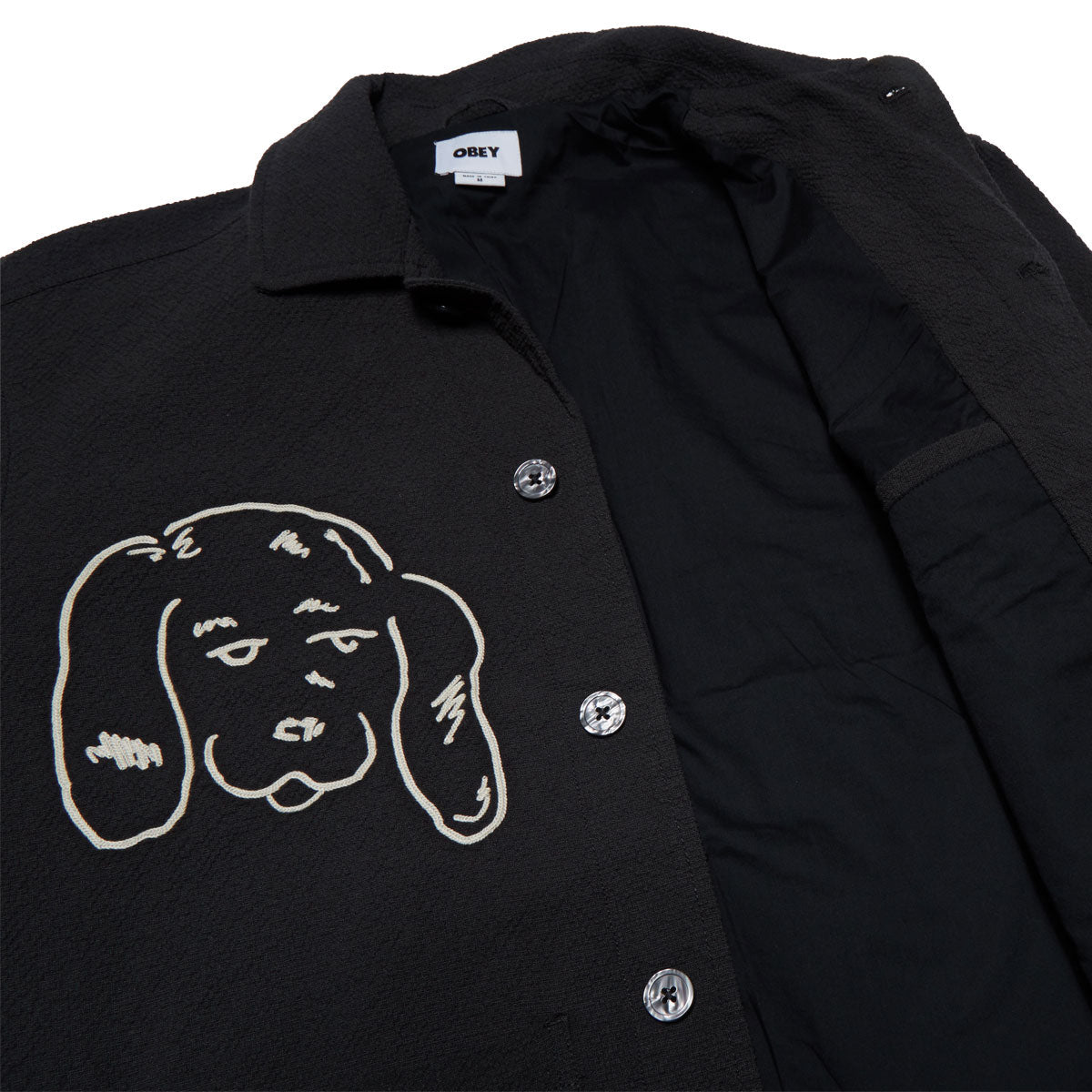 Obey Vesta Jacket - Pirate Black image 3