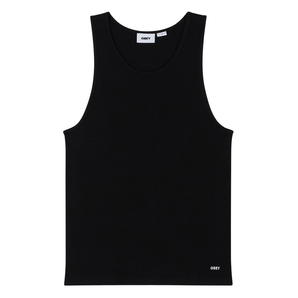 Obey Standard Rib 2 Pack Of Tank Top - Black image 1