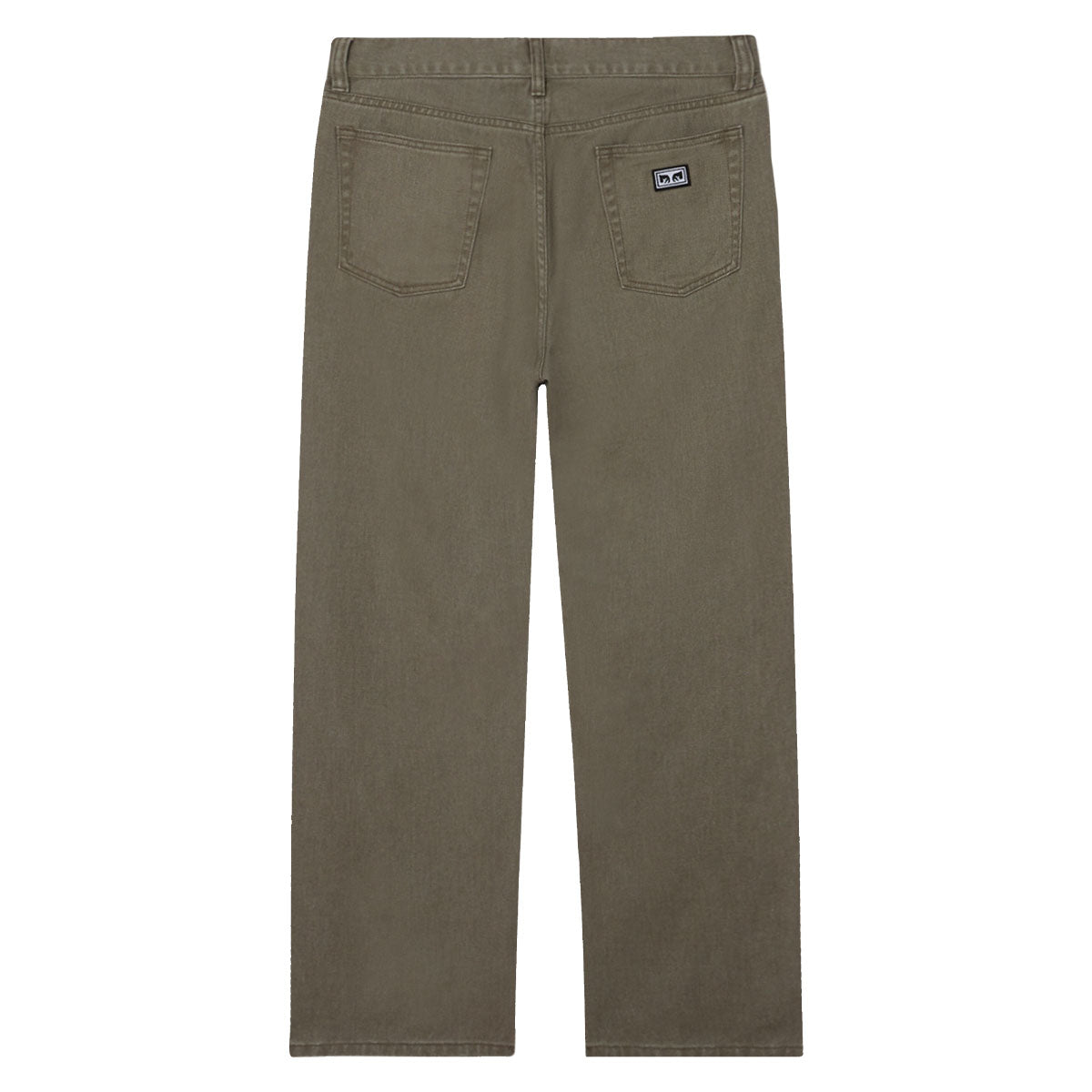 Obey Hardwork Denim Pants - Tea Leaf Faded Wash image 2