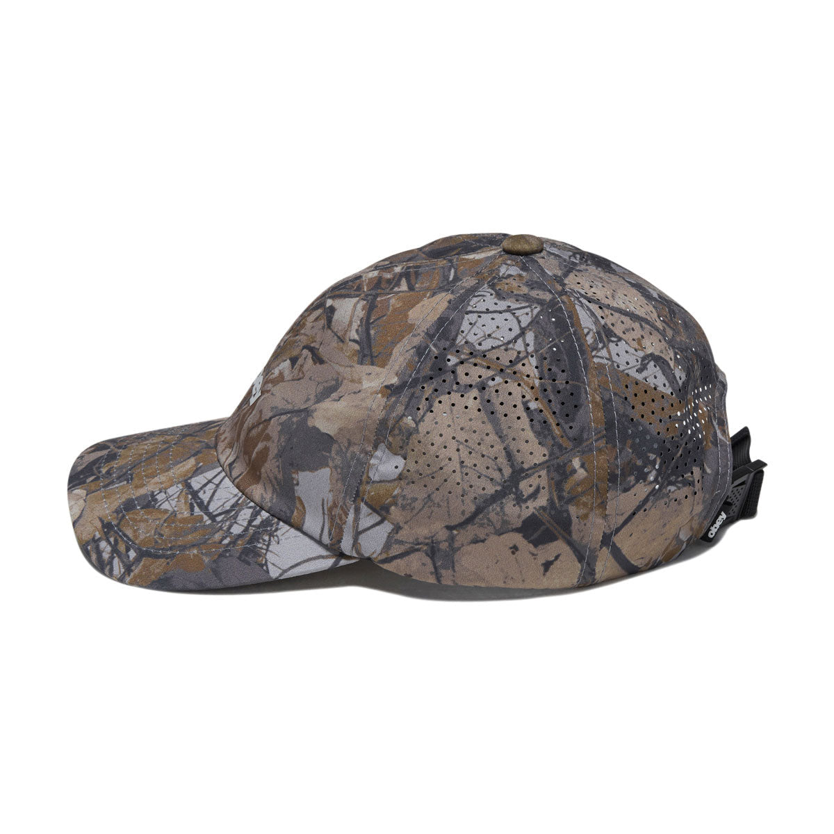Obey Pace 6 Panel Trail Hat - Fence Camo Multi image 3