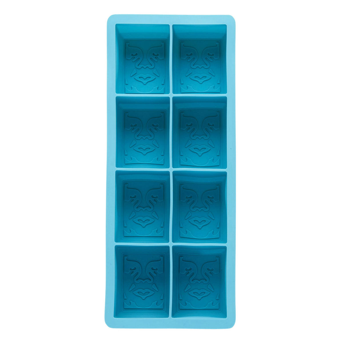 Obey Icon Ice Tray - Aqua Blue image 1