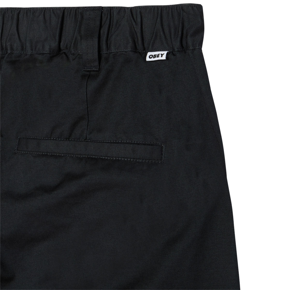 Obey Foster Pleated Pants - Black image 3