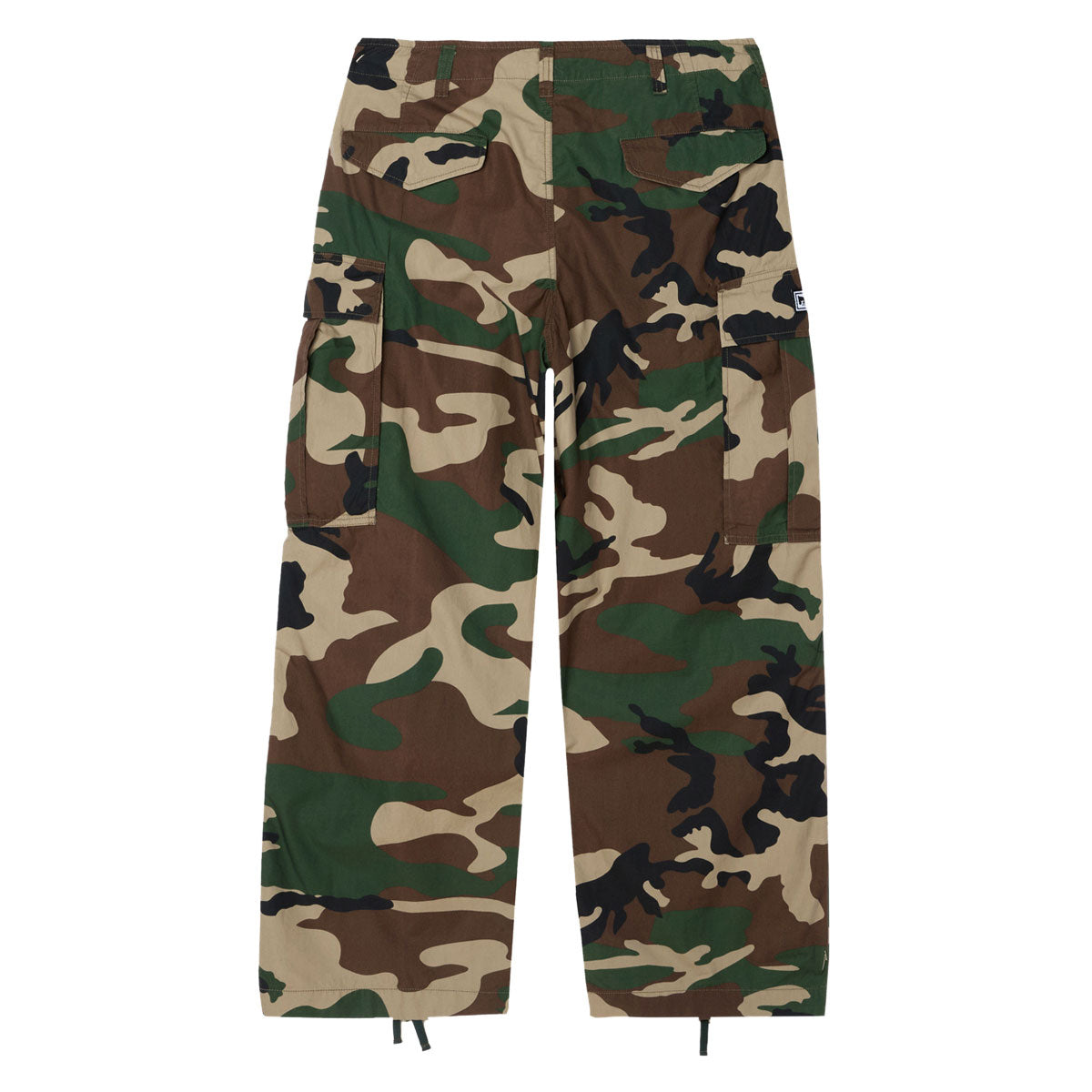 Obey Baggy Cargo Pants - Field Camo image 2