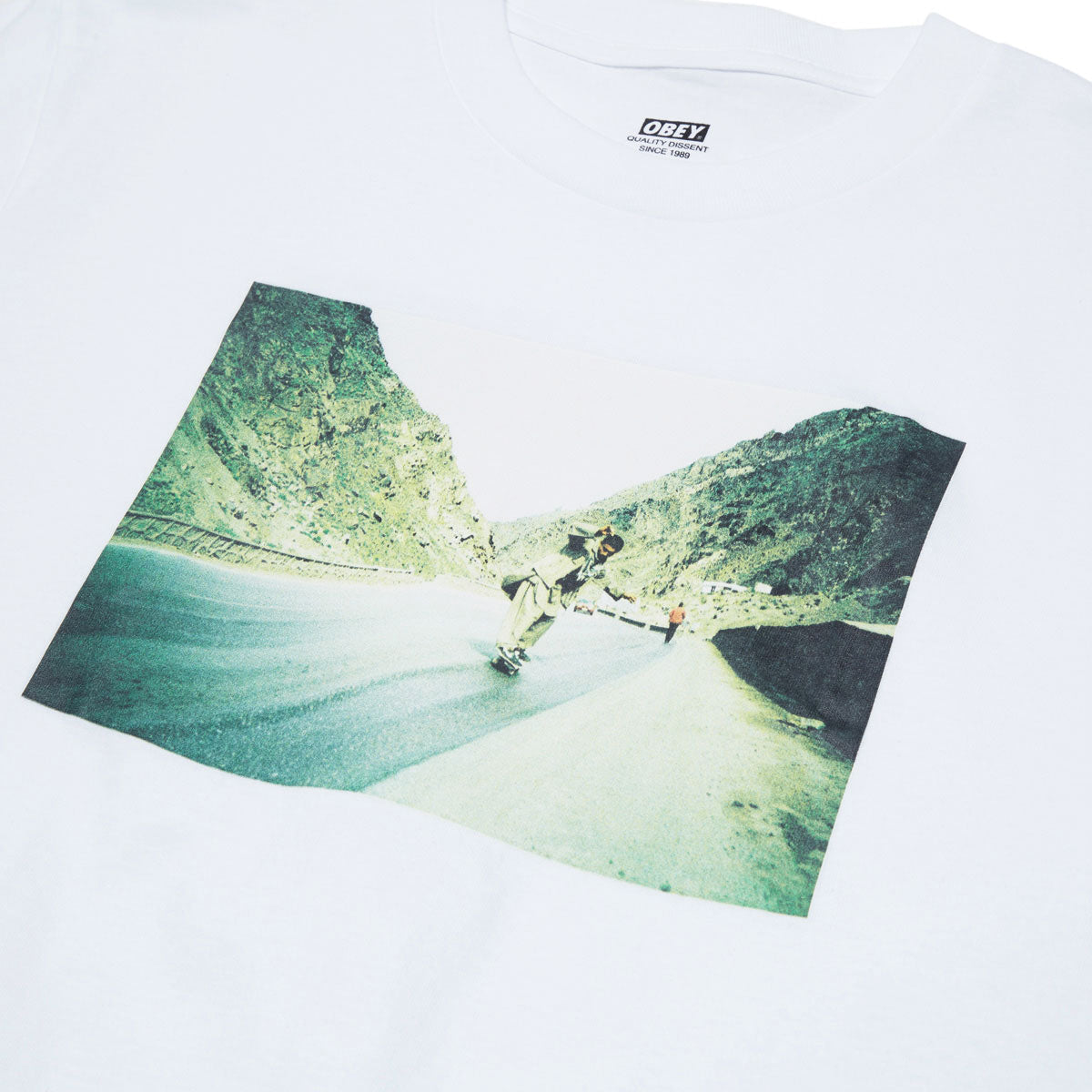 Obey Skateistan Photo T-Shirt - White image 3