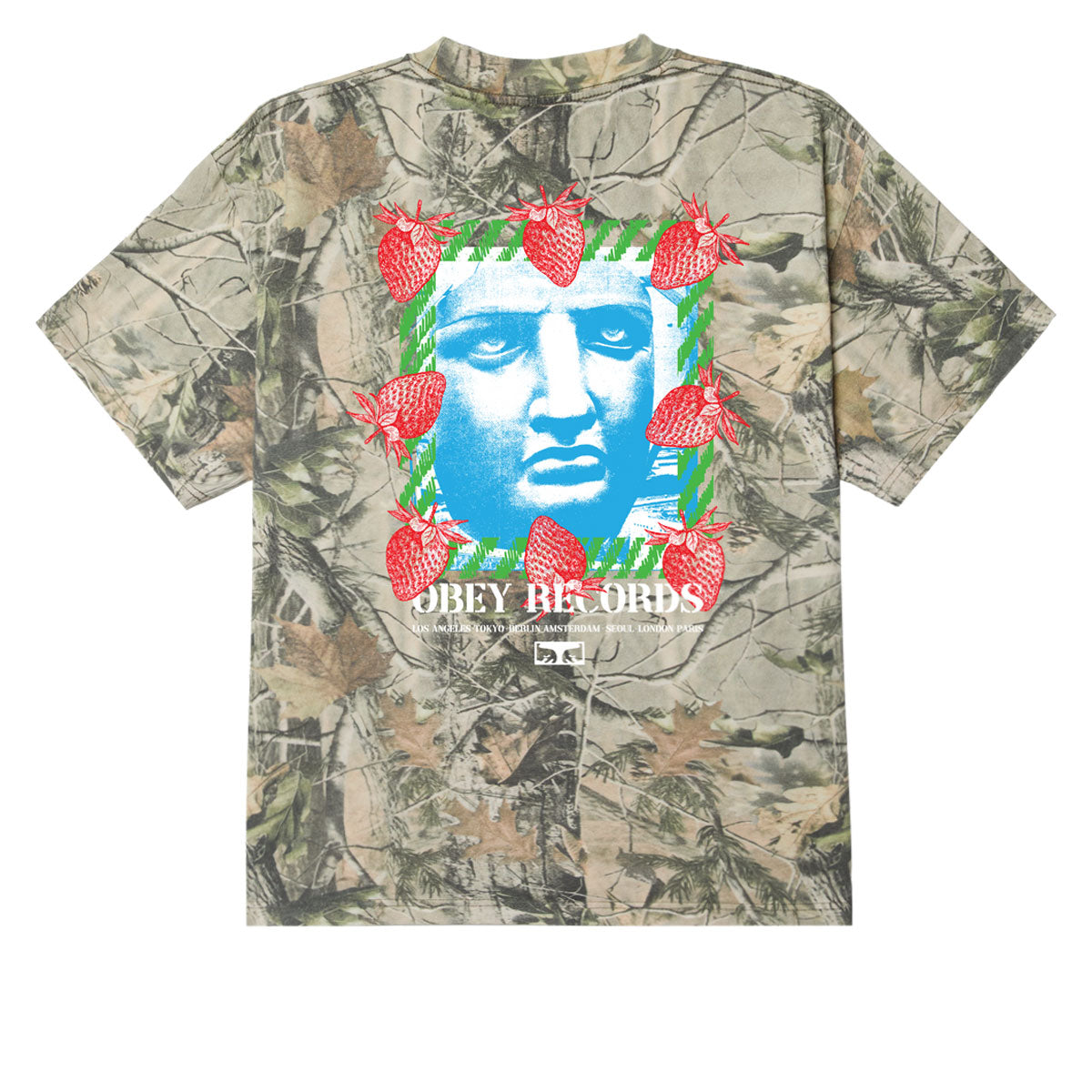 Obey Garden T-Shirt - Leaf Camo image 1