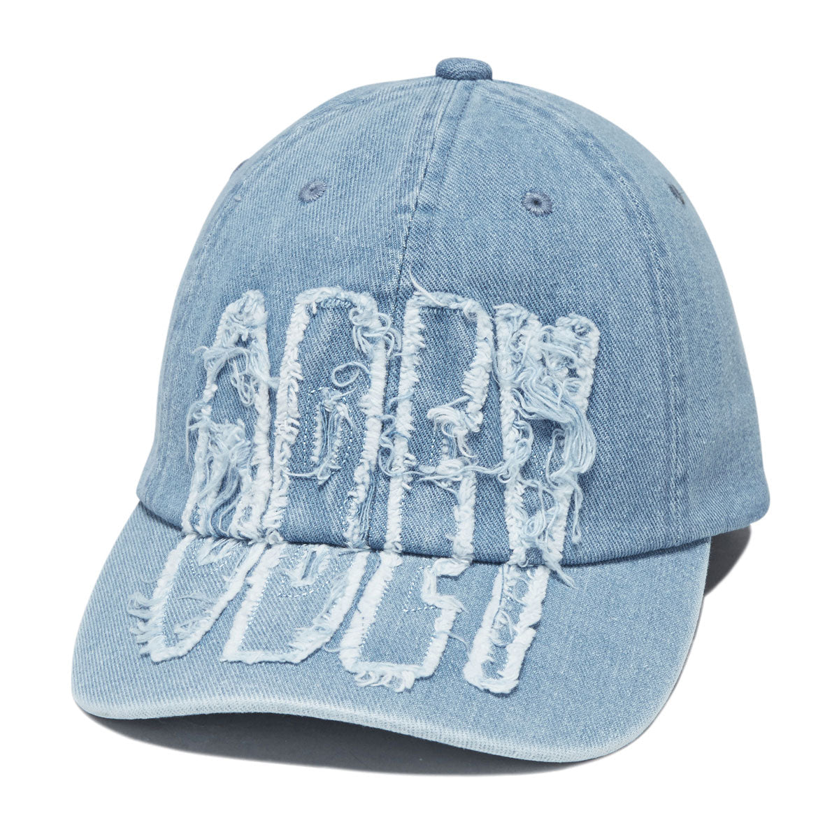 Obey Supernova 6 Panel Denim Hat - Light Indigo image 1