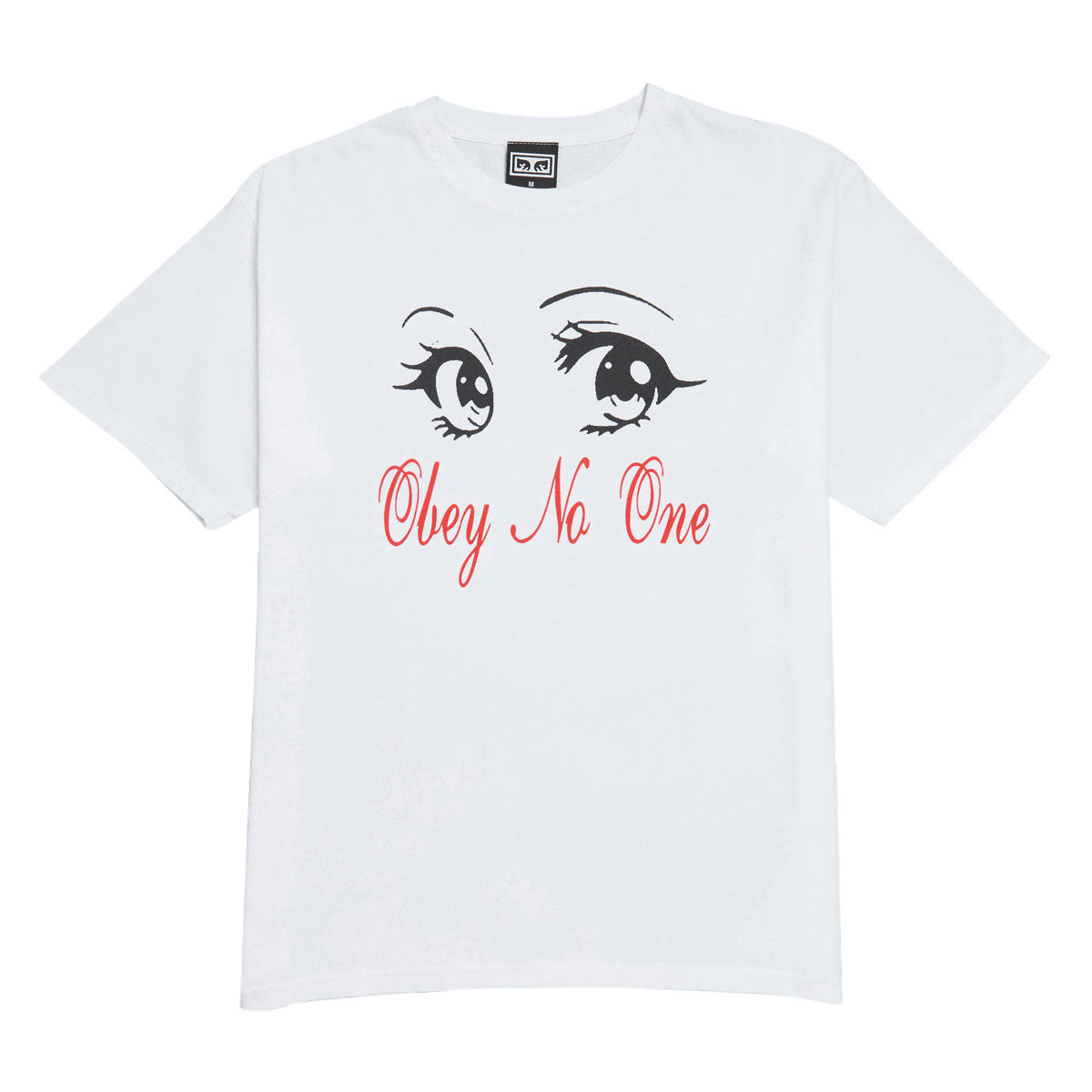 Obey No One Eyes T-Shirt - White image 1