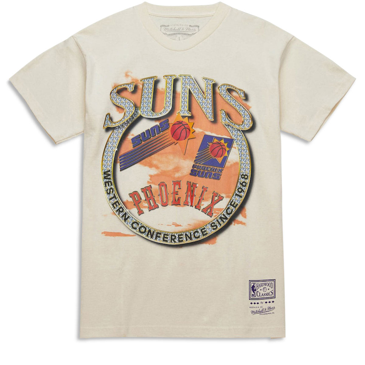 Mitchell & Ness x NBA Crown Jewels Suns T-Shirt - Natural image 1