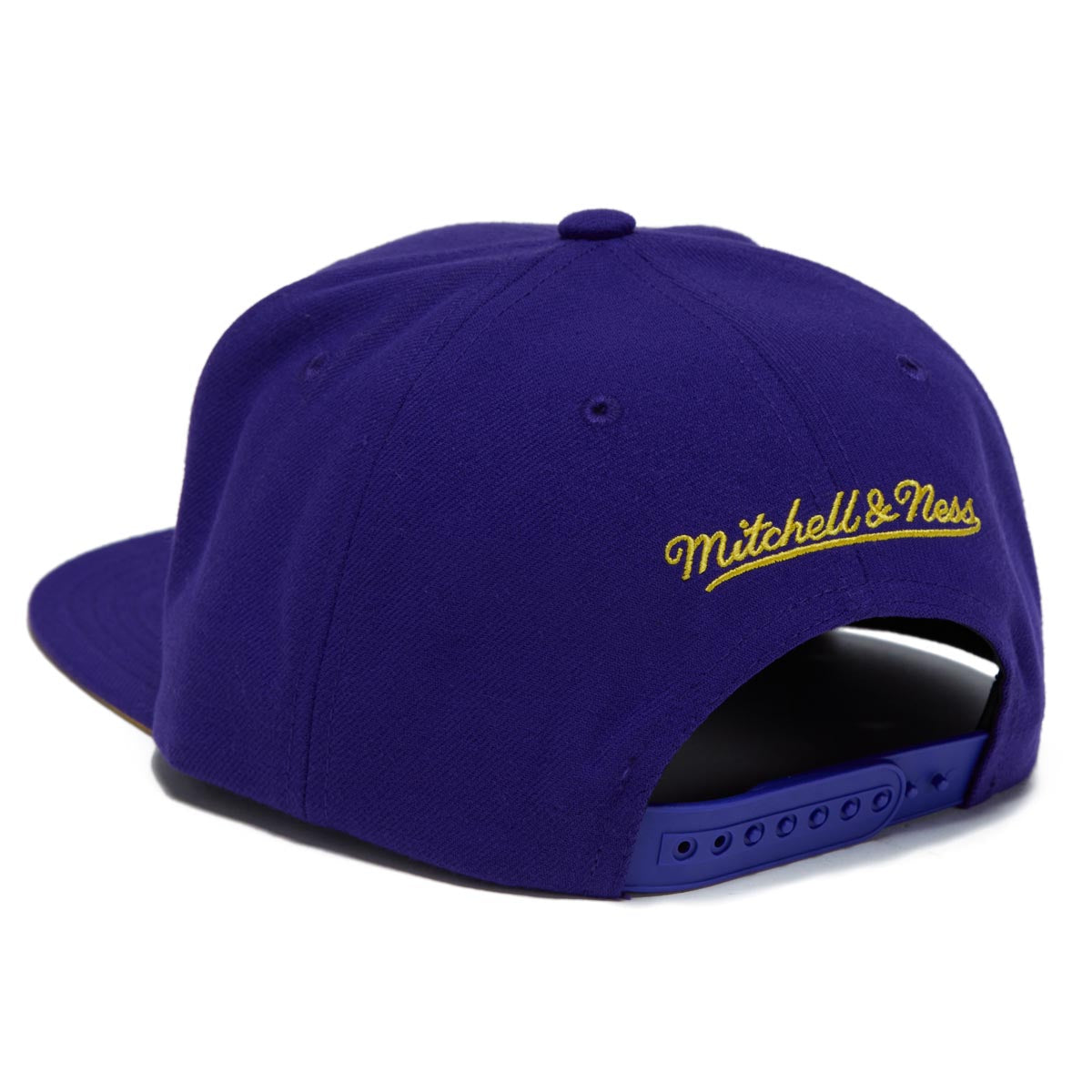 Mitchell & Ness x NBA Logo Eclipse Lakers Snapback Hat - Purple image 2