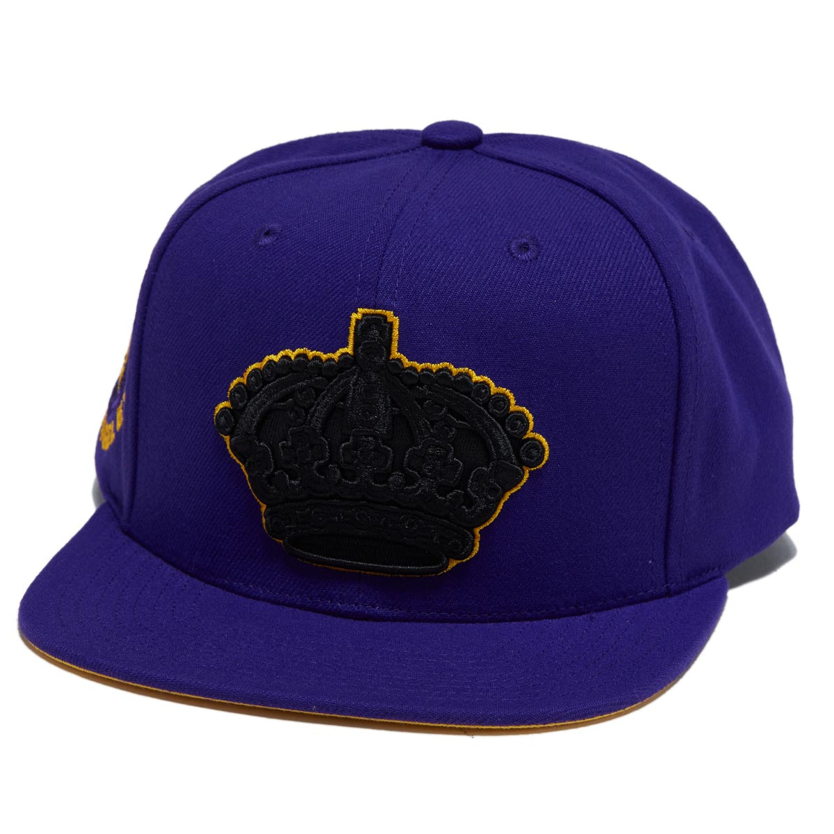 Mitchell & Ness x NHL Logo Eclipse Vintage Kings Snapback Hat - Purple image 1