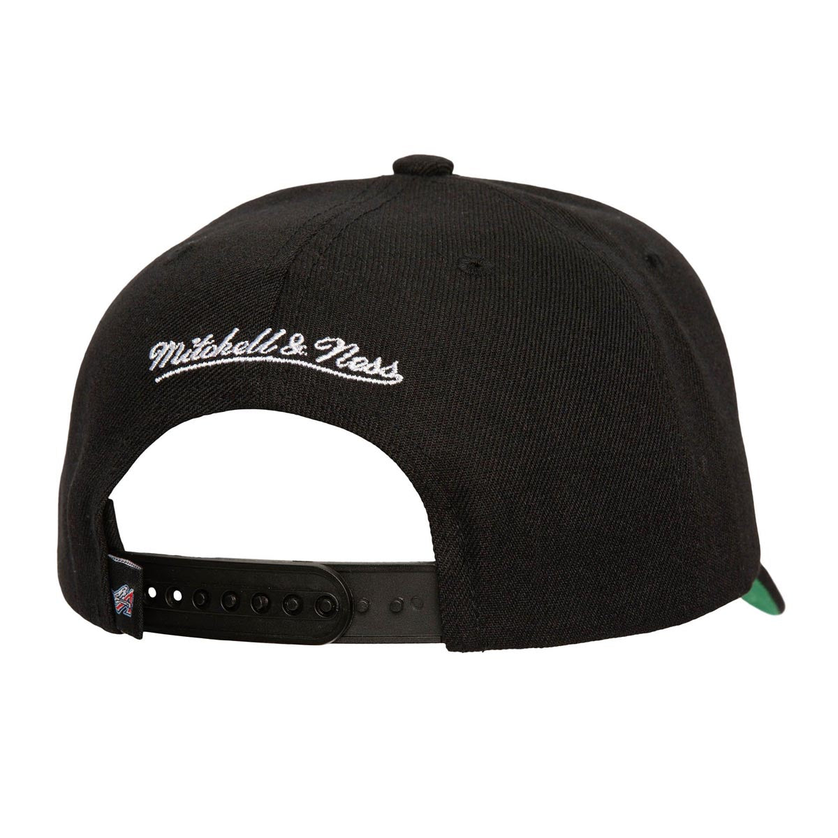 Mitchell & Ness x MLB Neon Logo Pro Coop Angels Snapback Hat - Black image 2