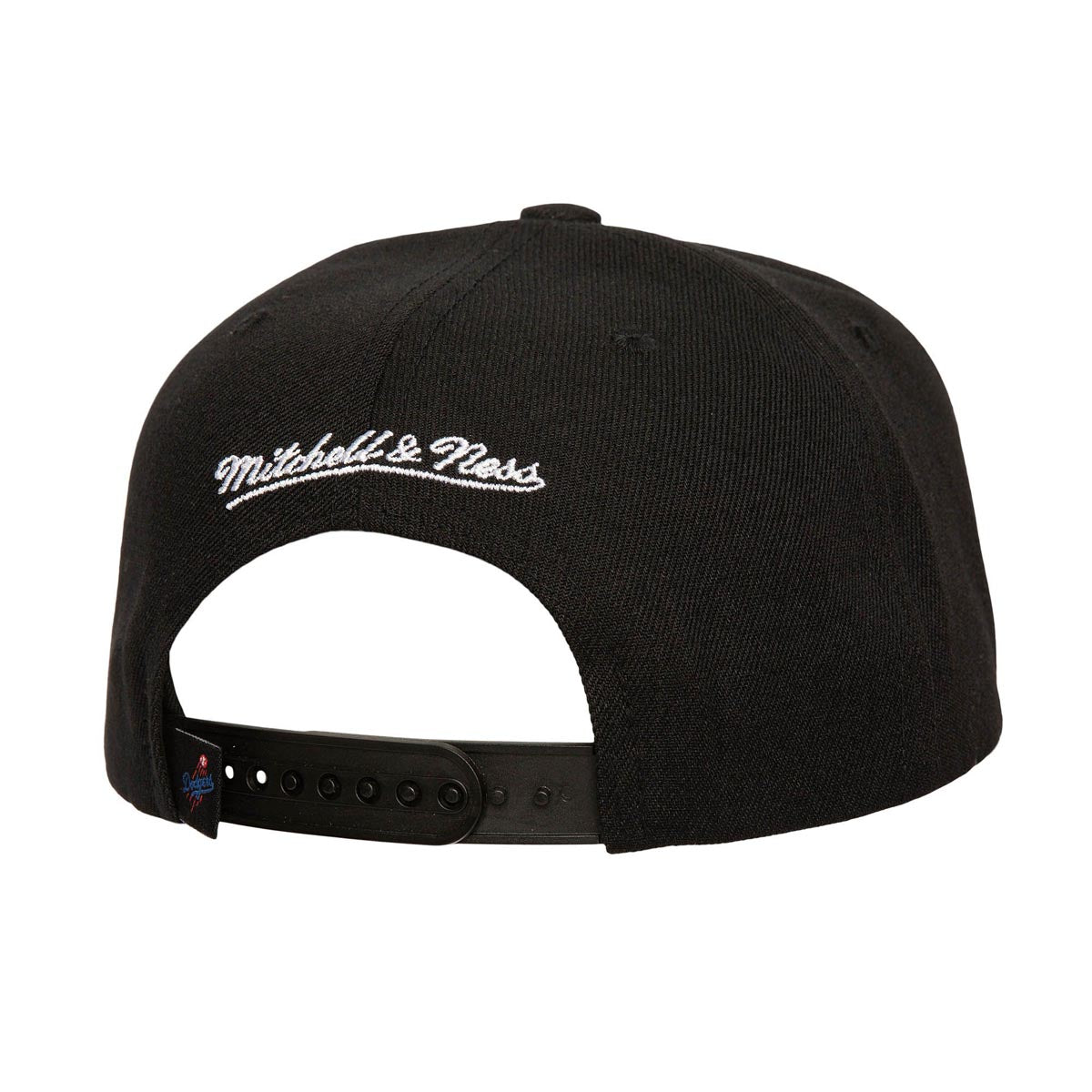 Mitchell & Ness x MLB Neon Logo Pro Dodgers Snapback Hat - Black image 2