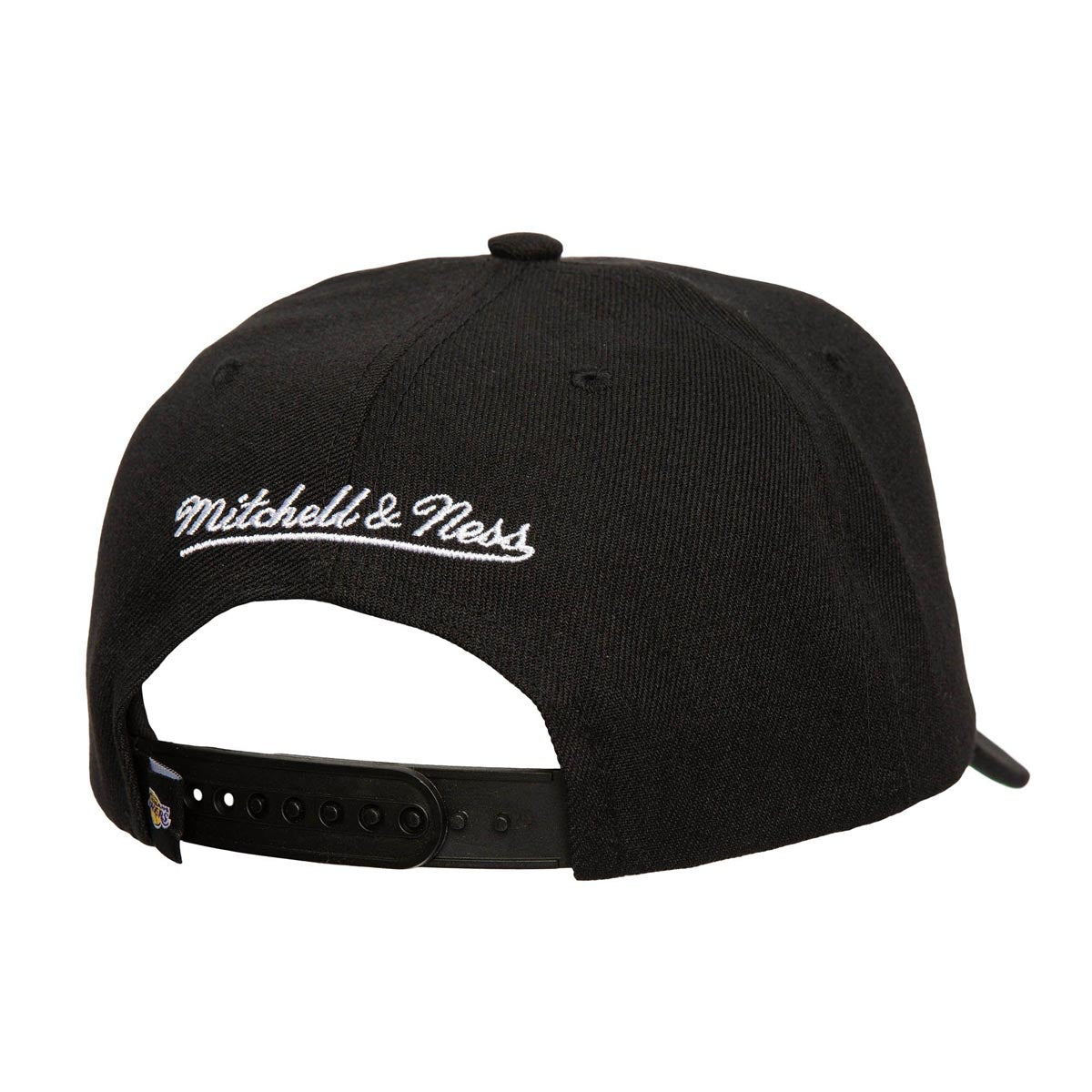 Mitchell & Ness x NBA Neon Logo Pro Lakers Snapback Hat - Black image 2