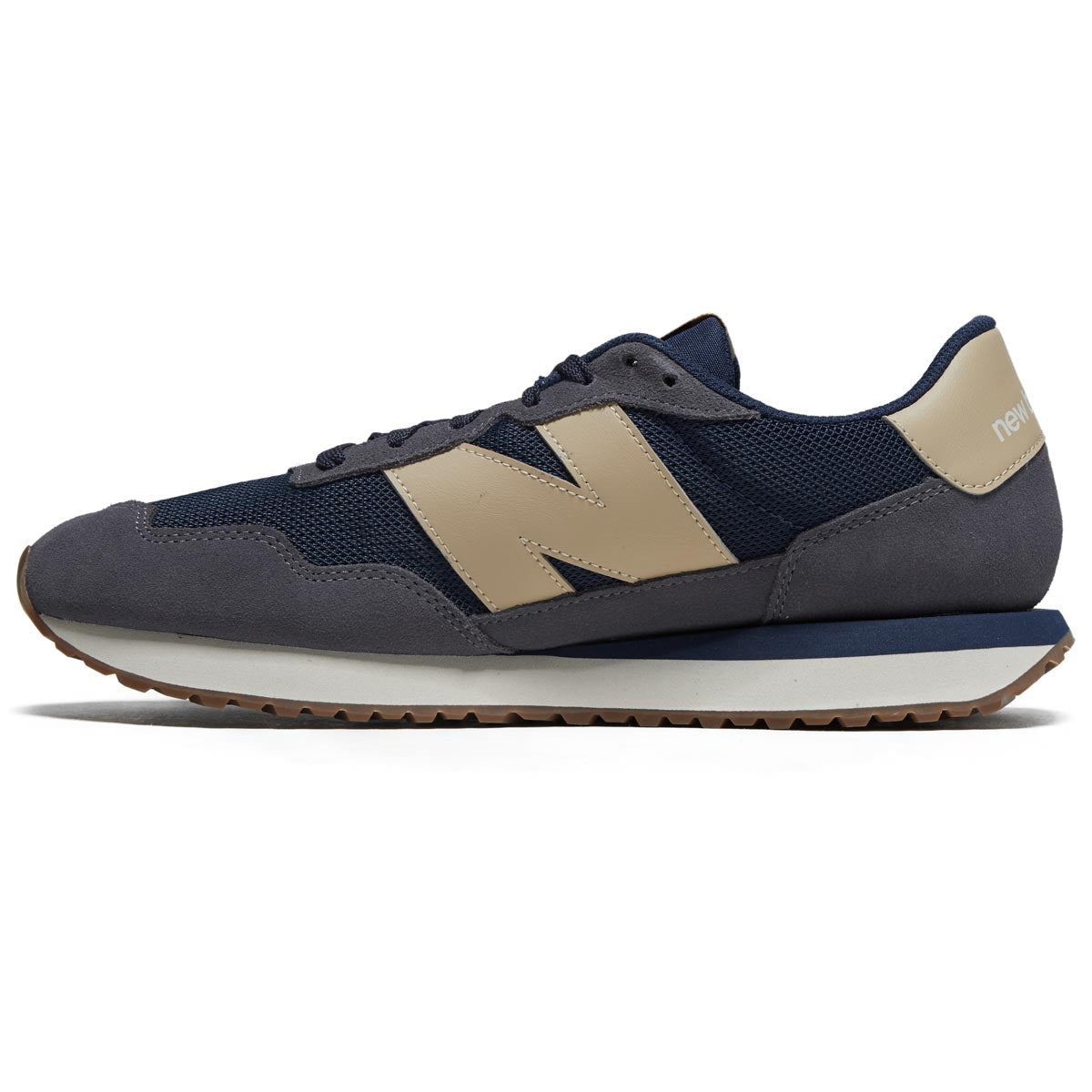 New Balance 237 Shoes - Navy/Beige image 2