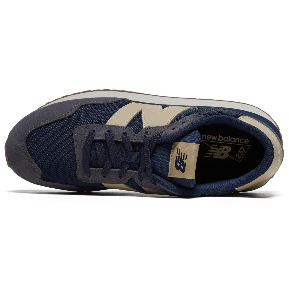 New Balance 237 Shoes - Navy/Beige image 3