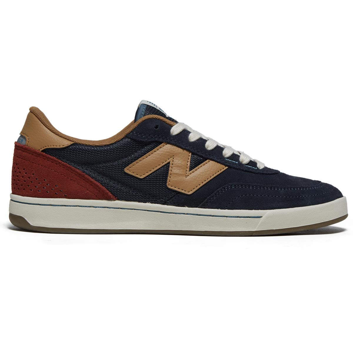 New Balance 440 V2 Shoes - Navy/Tan image 1