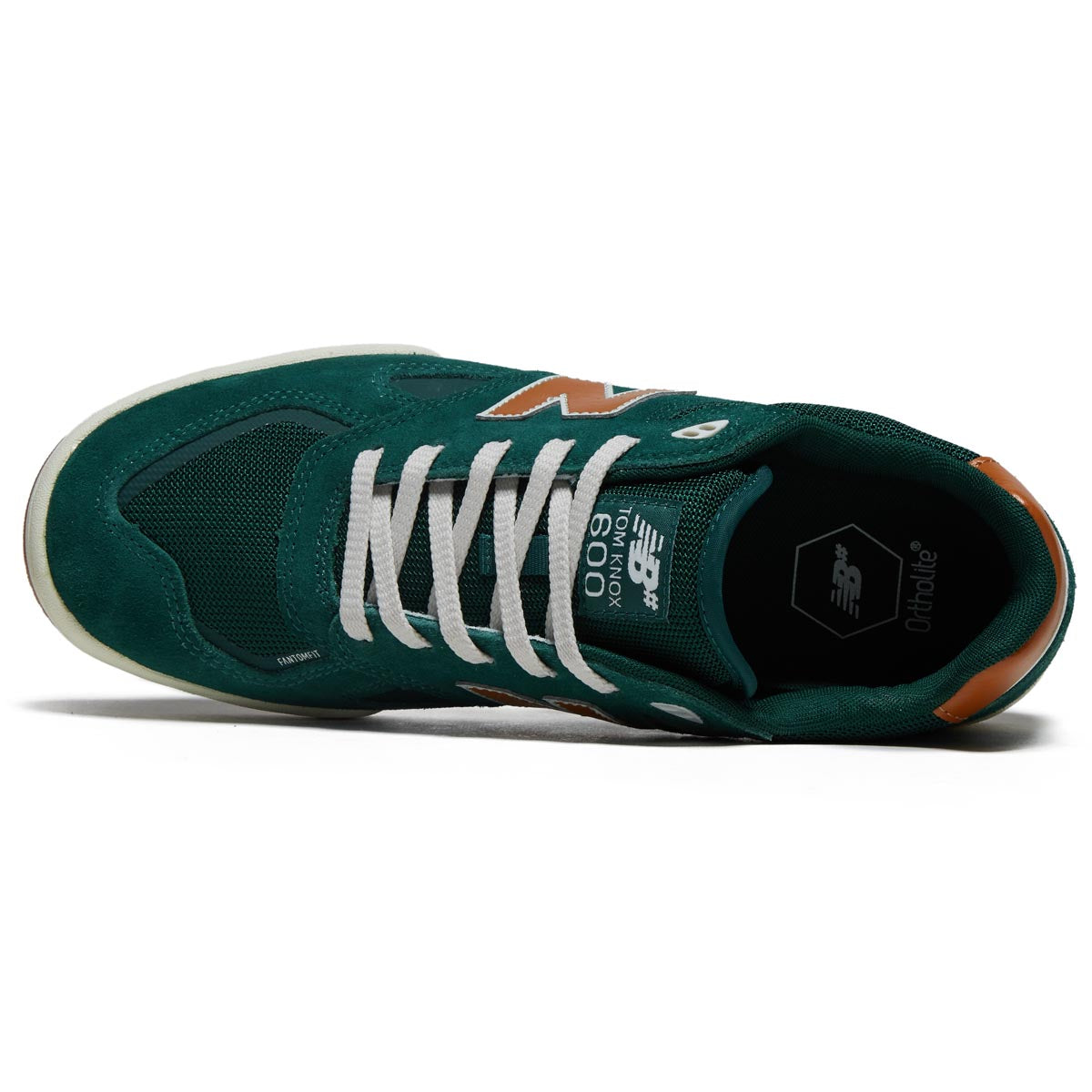 New Balance 600 Tom Knox Shoes - Green/Ginger image 3