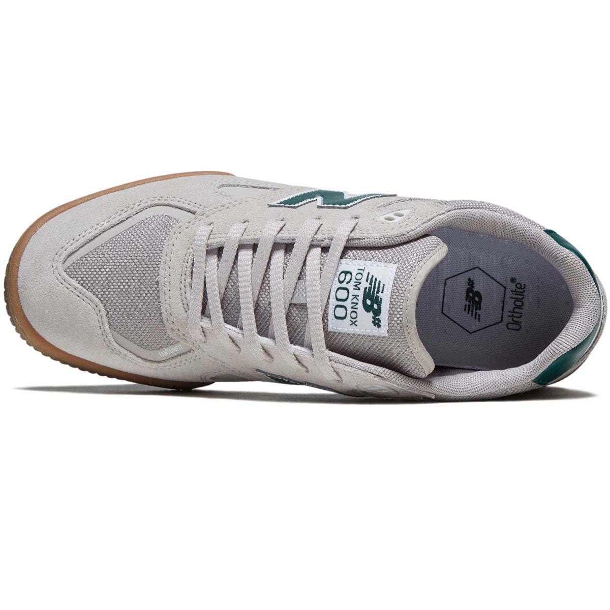 New Balance 600 Tom Knox Shoes - Sea Salt/Gum image 3